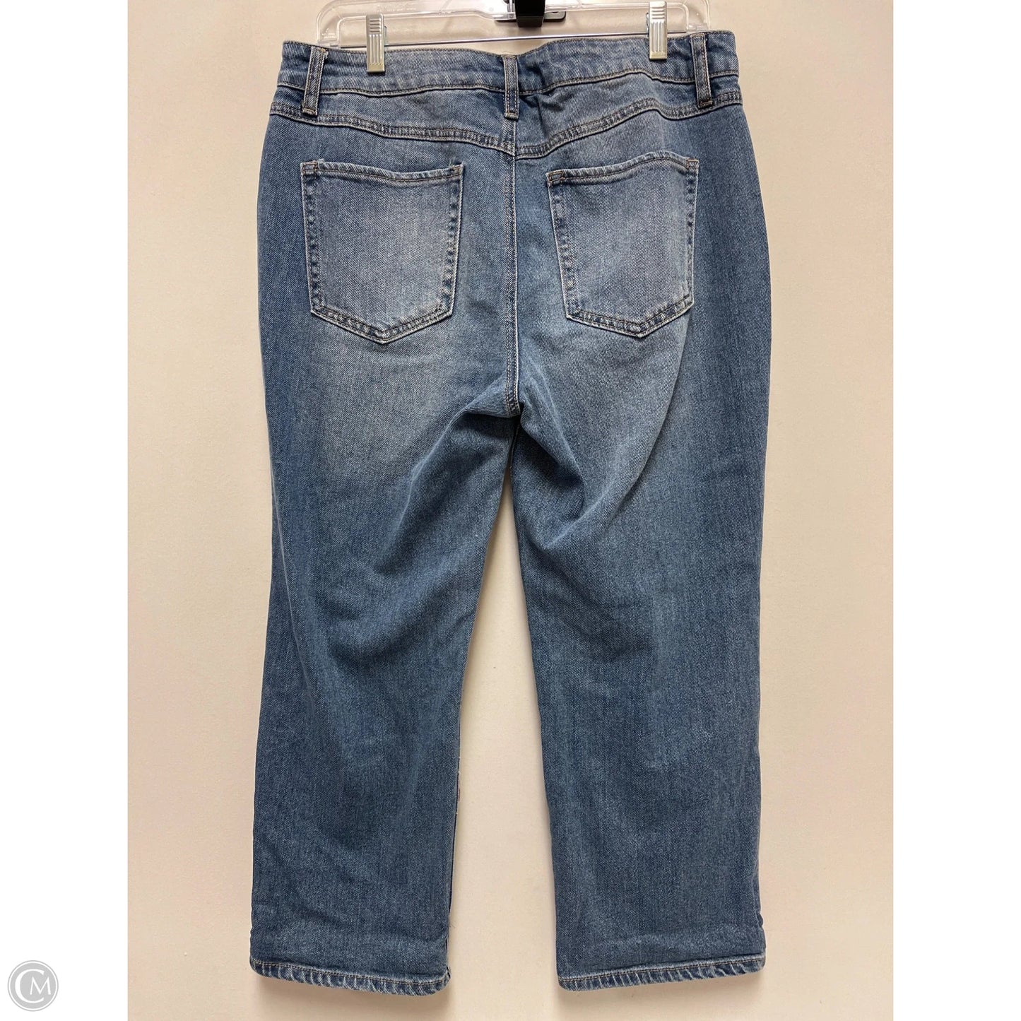 Jeans Straight By Cato In Blue, Size: 12p