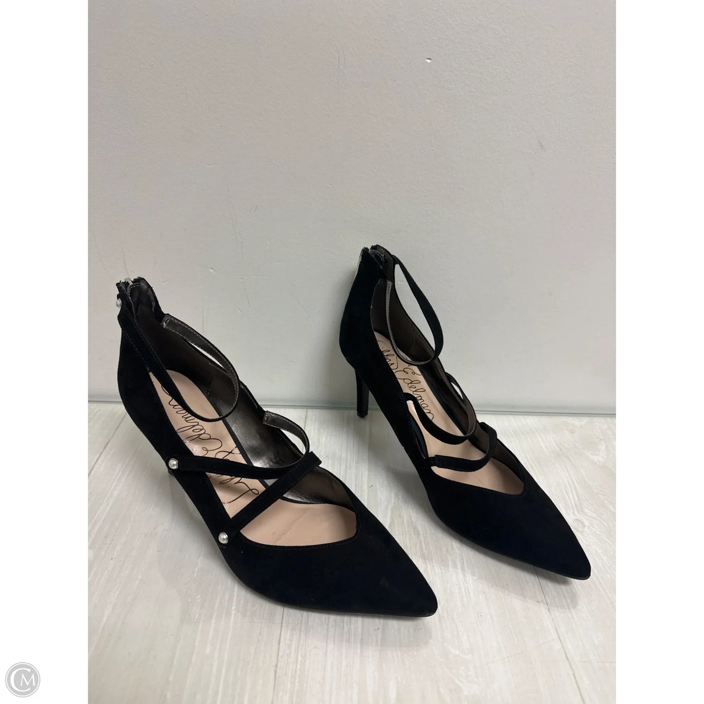 Shoes Heels Stiletto By Libby Edelman In Black, Size: 9