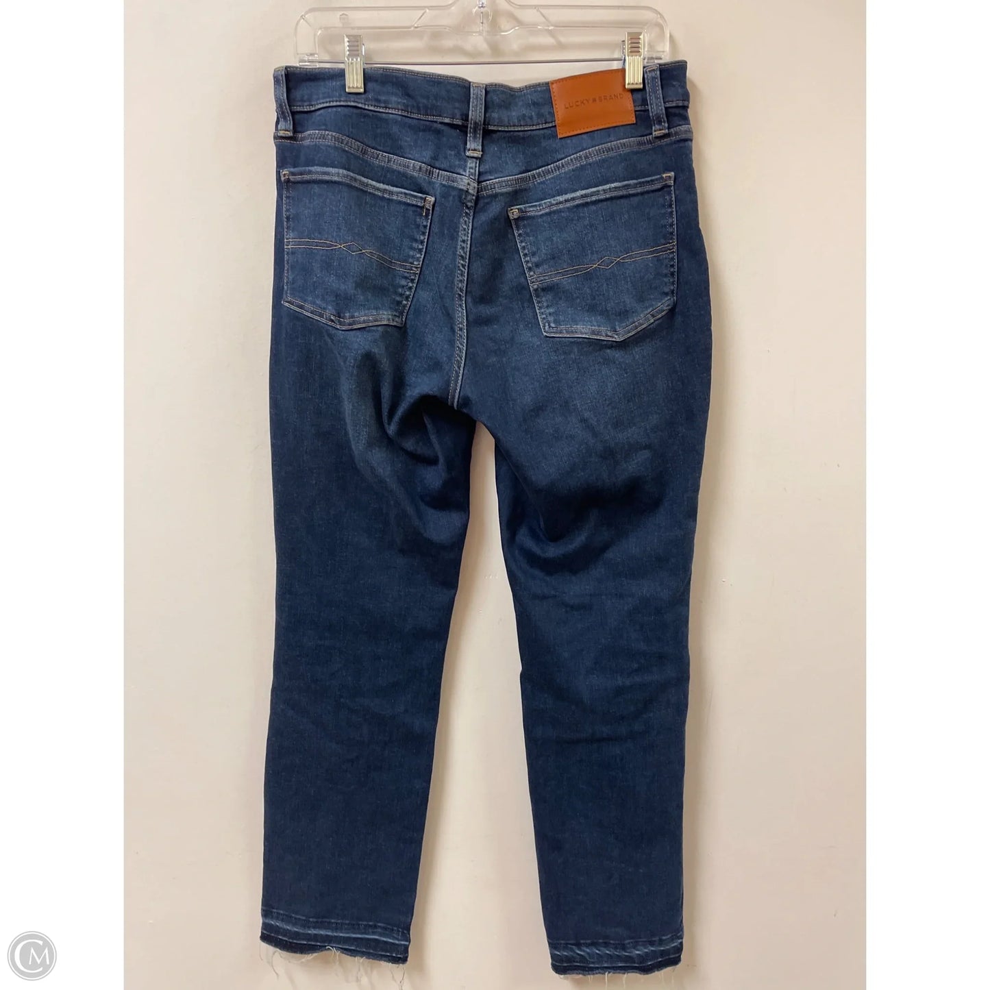 Jeans Boot Cut By Lucky Brand In Blue Denim, Size: 10