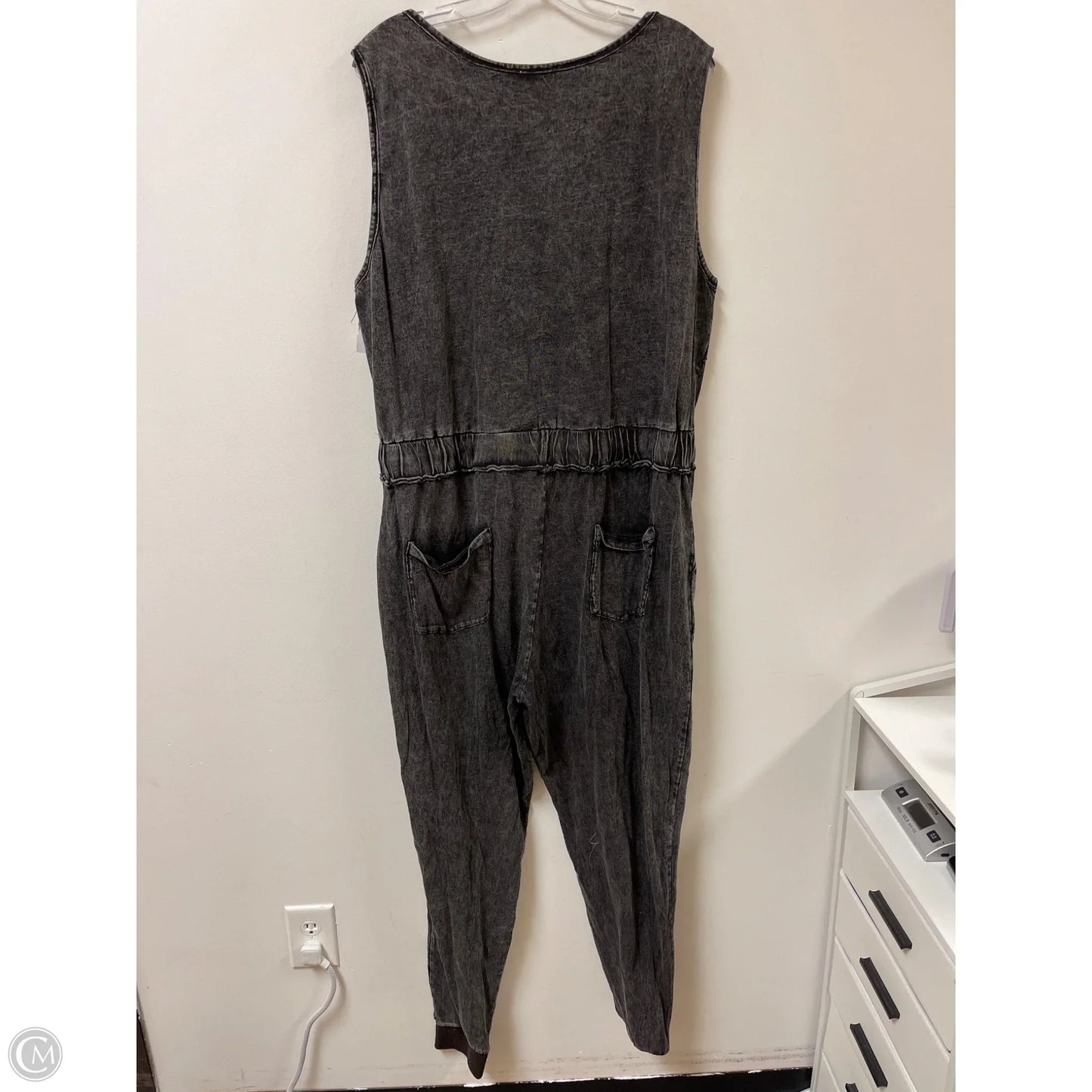 Jumpsuit By White Birch In Grey, Size: 3x