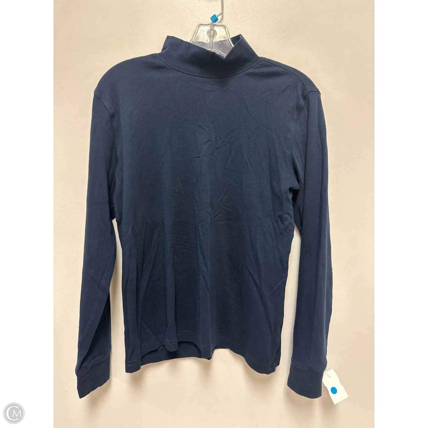 Top Long Sleeve By Lands End In Navy, Size: S