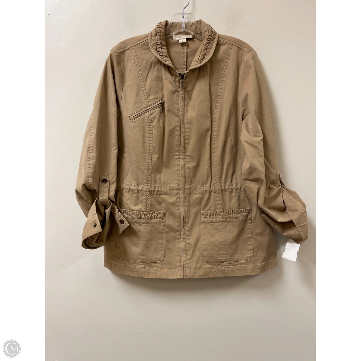 Jacket Other By Coldwater Creek In Brown, Size: L