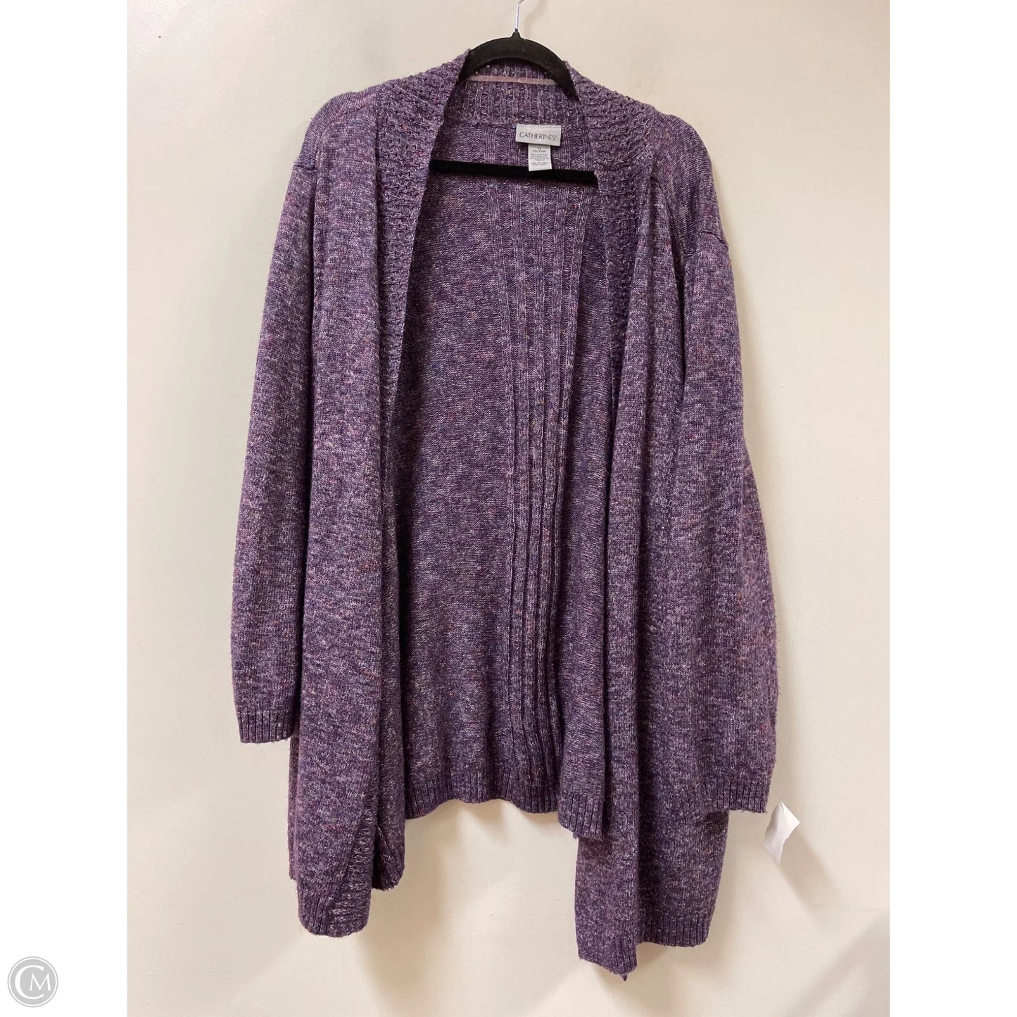 Cardigan By Catherines In Purple, Size: 3x