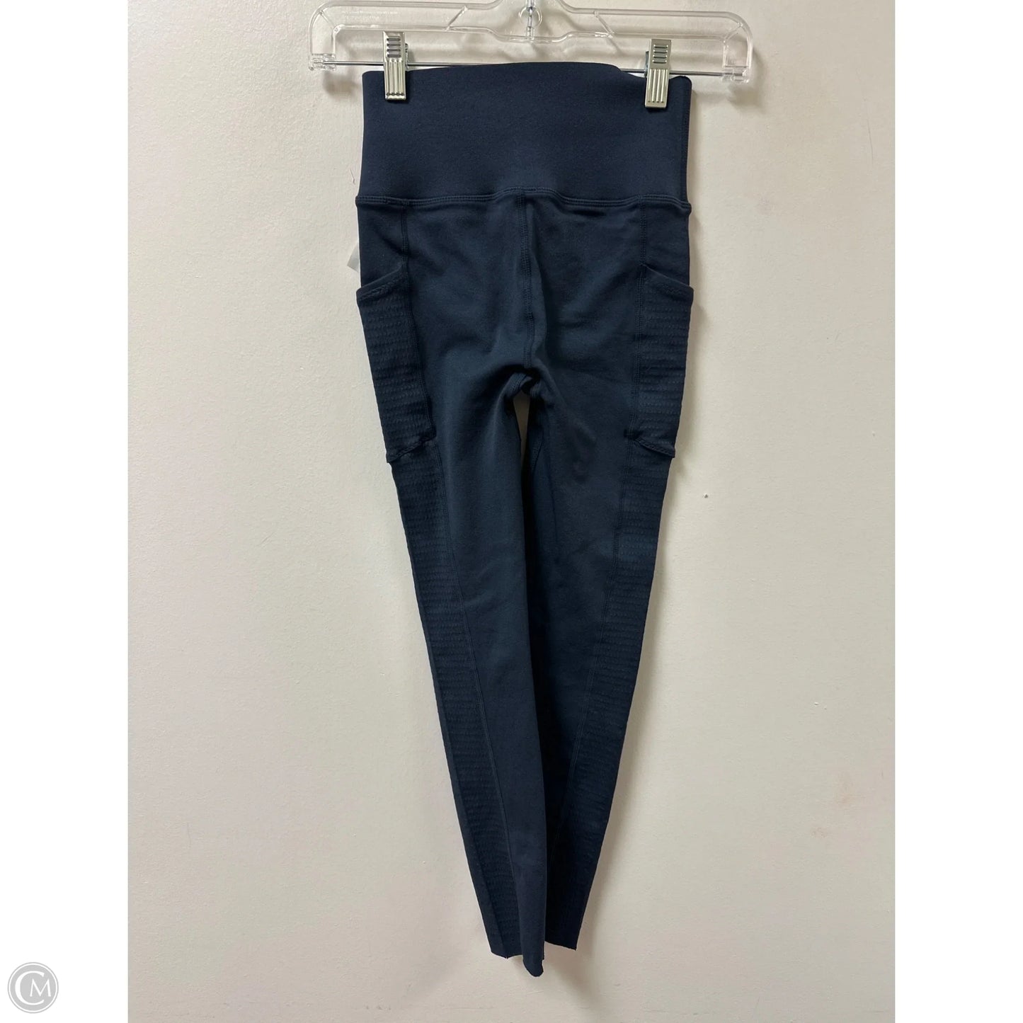 Athletic Leggings By Fabletics In Navy, Size: S
