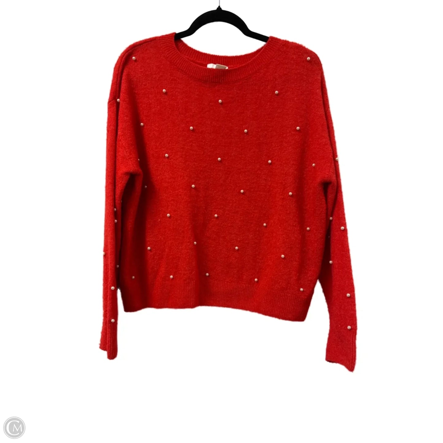Sweater By H&m In Red, Size: S