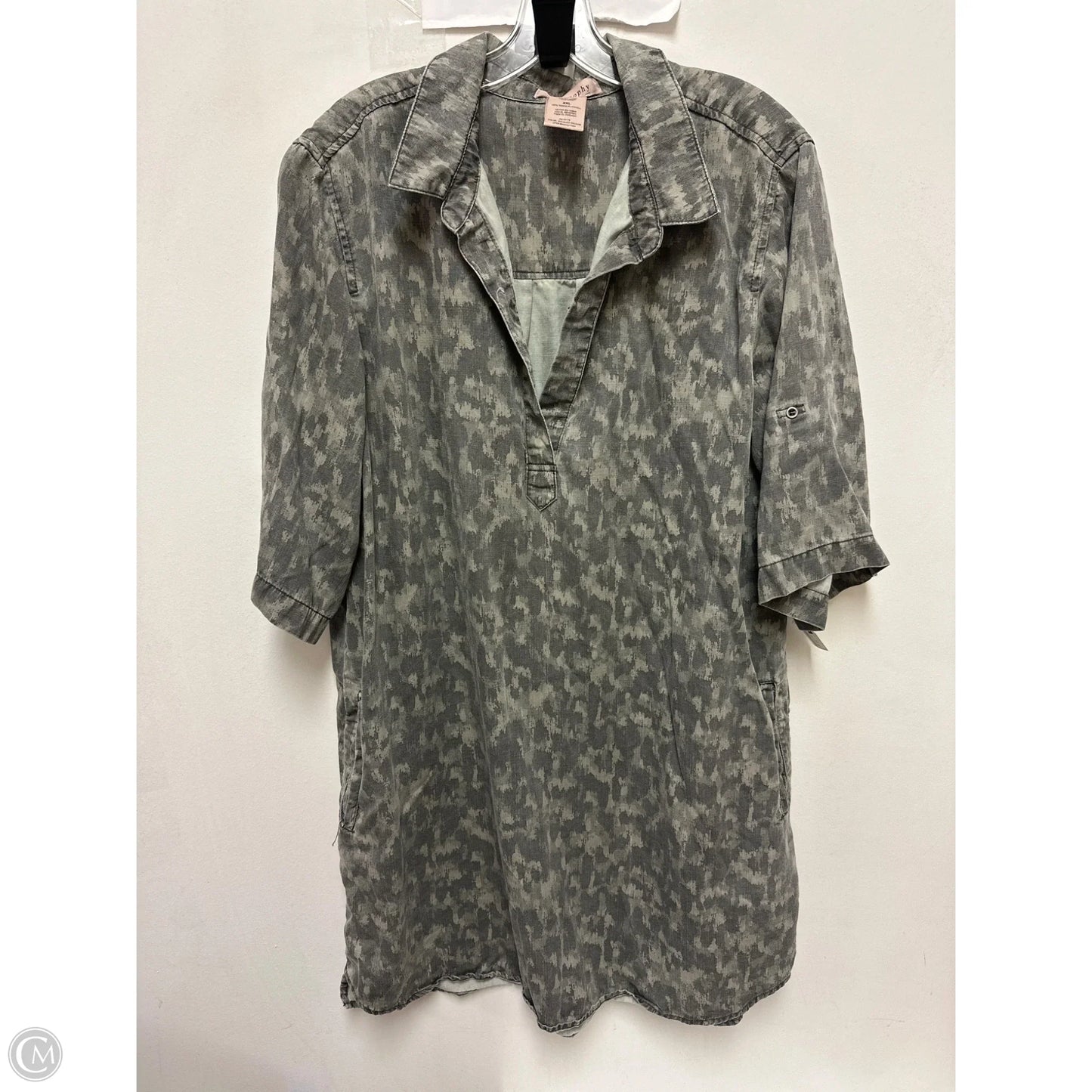 Dress Casual Short By Philosophy In Green, Size: 1x