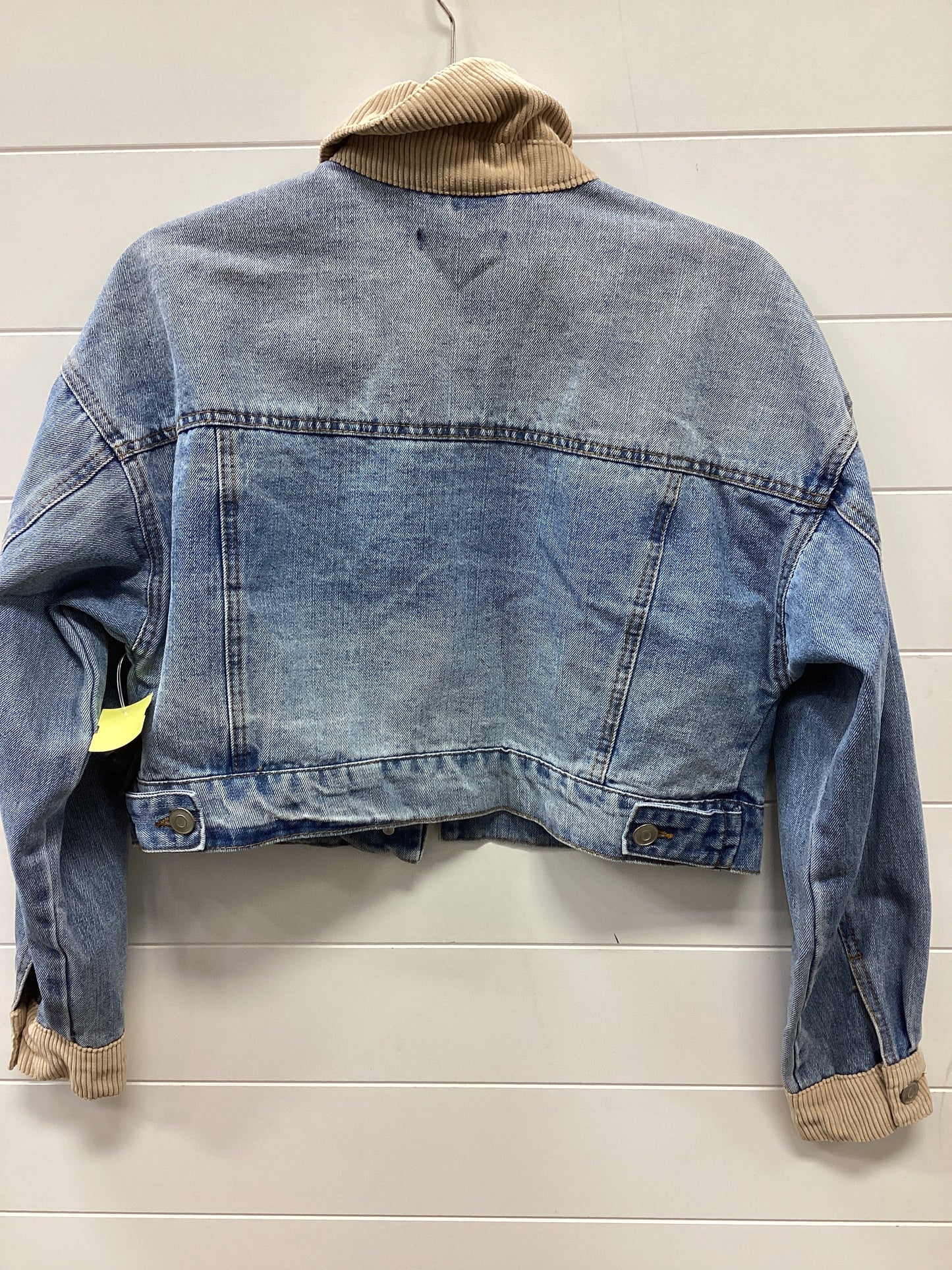 Jacket Denim By Forever 21 In Blue Denim, Size:S