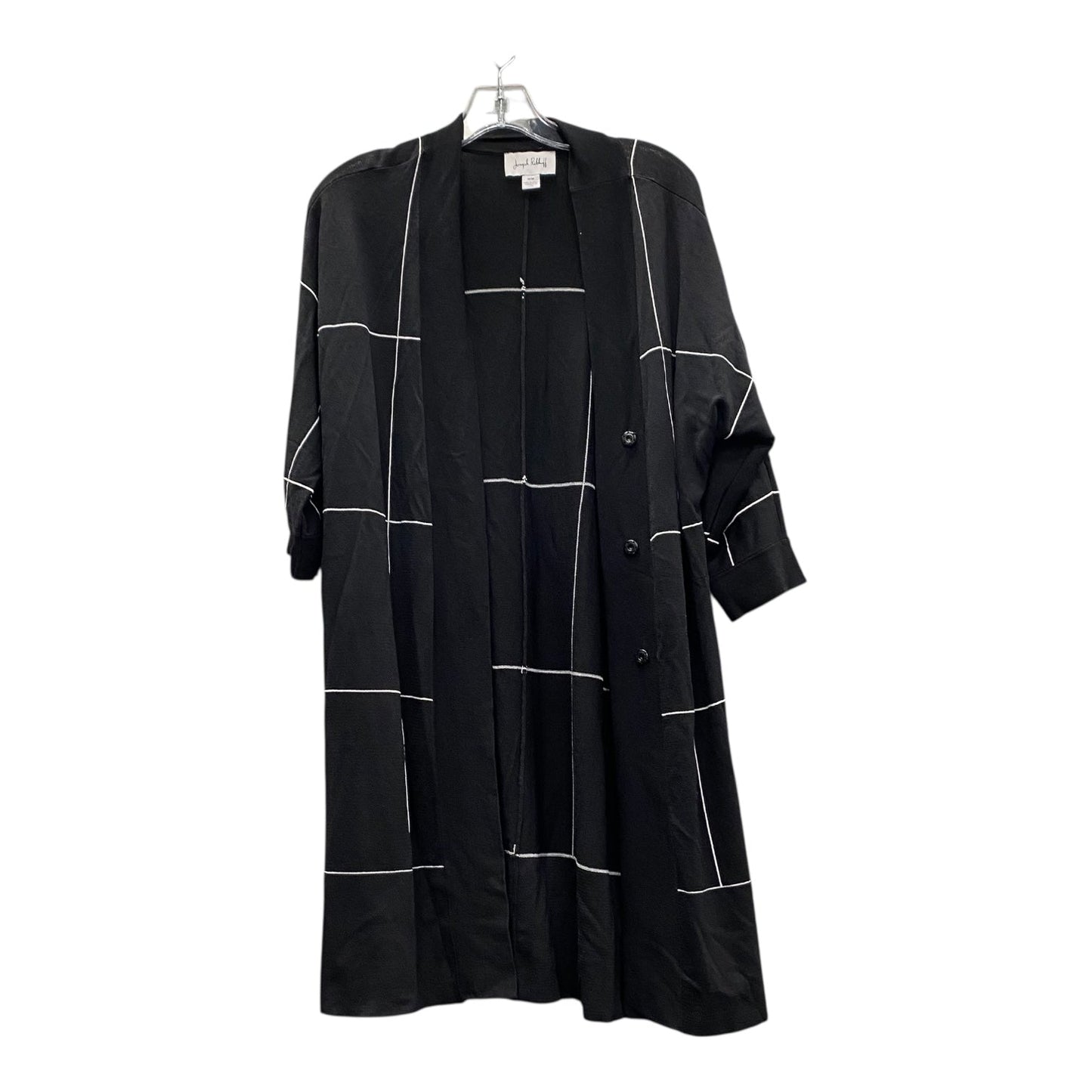 Cardigan By Joseph Ribkoff In Black & White, Size:M