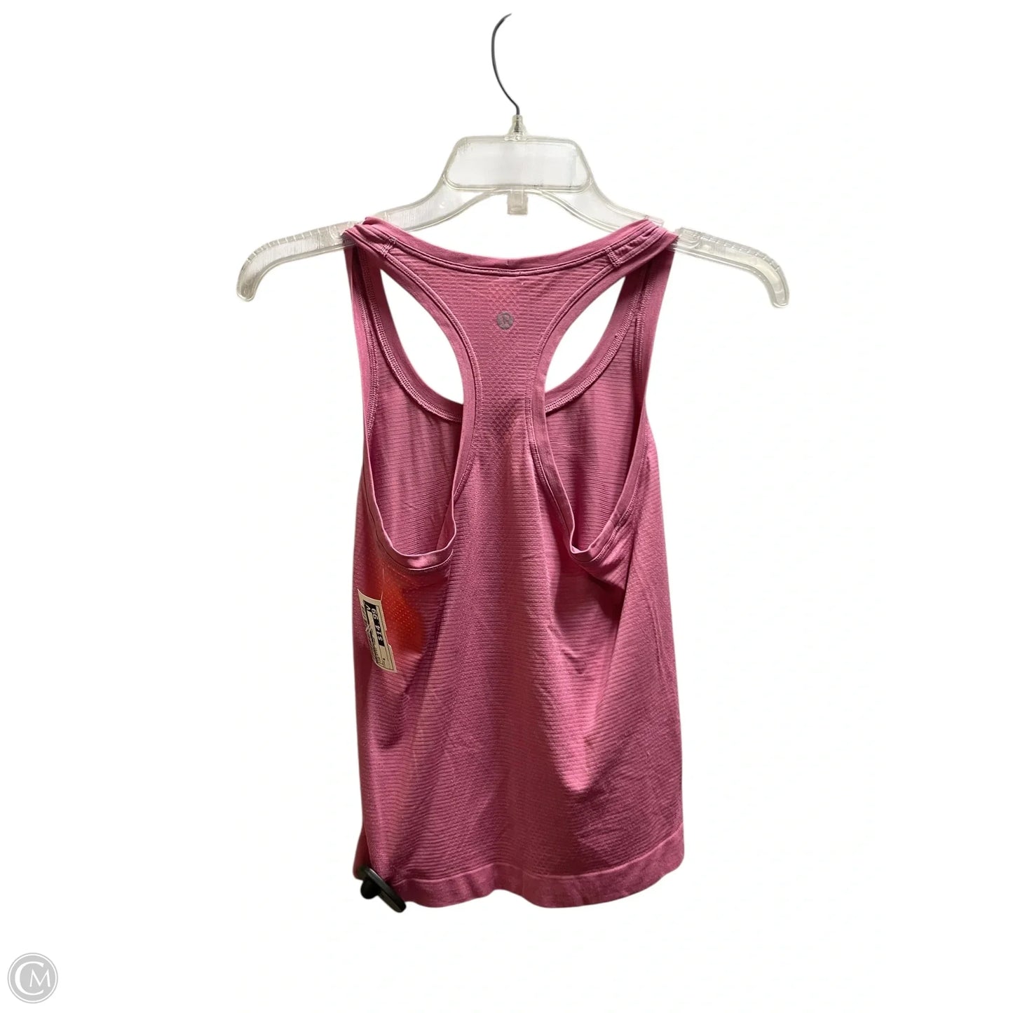 Athletic Tank Top By Lululemon In Pink, Size: S