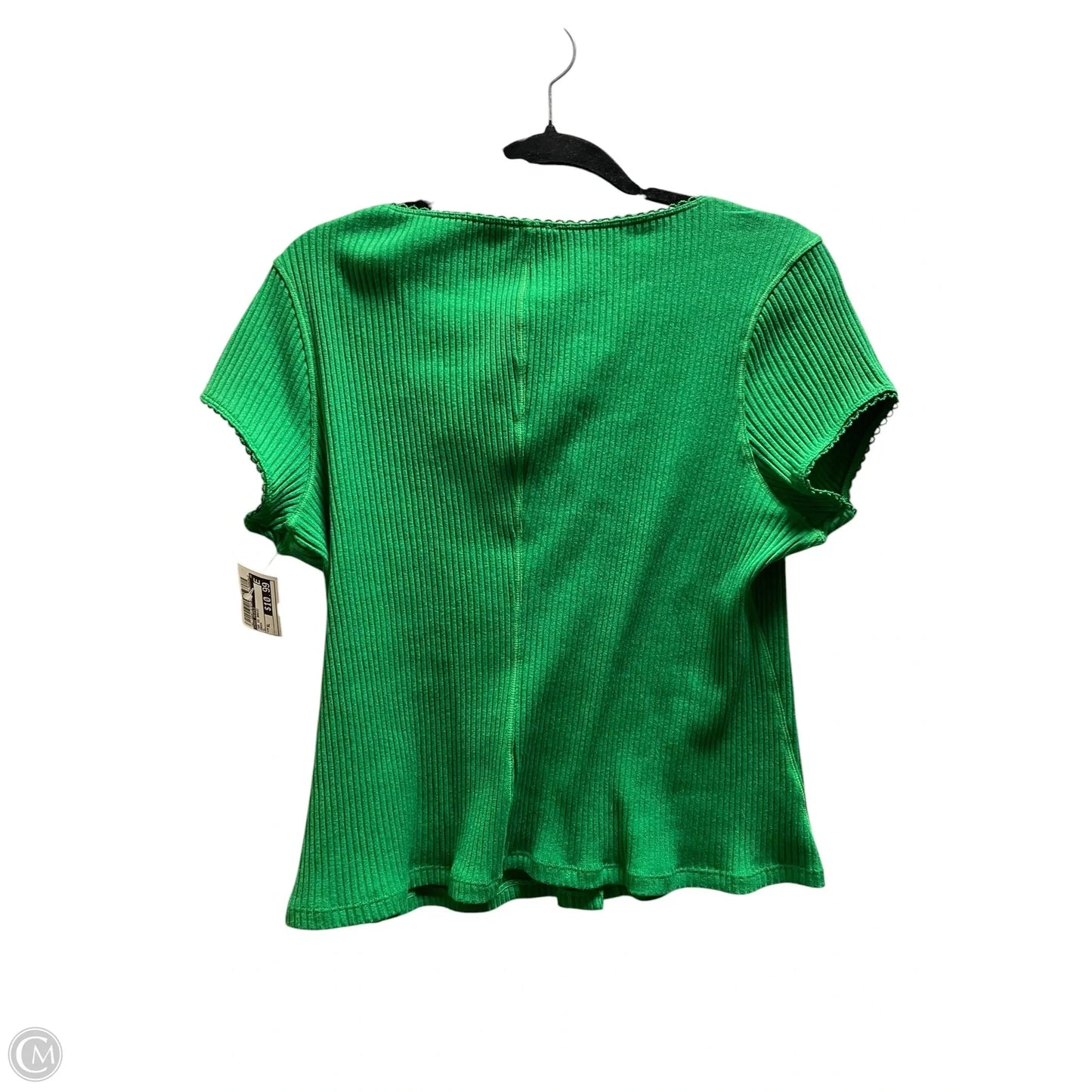 Top Short Sleeve Basic By Free People In Green, Size: Xl