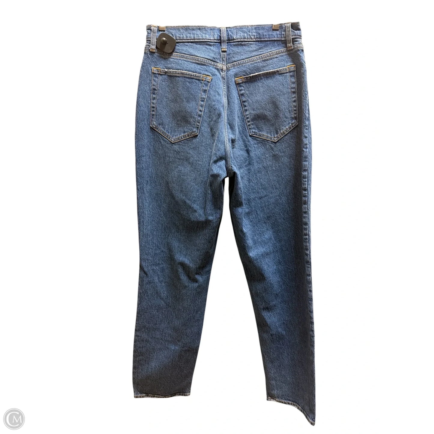 Jeans Straight By Abercrombie And Fitch In Blue Denim, Size: 12