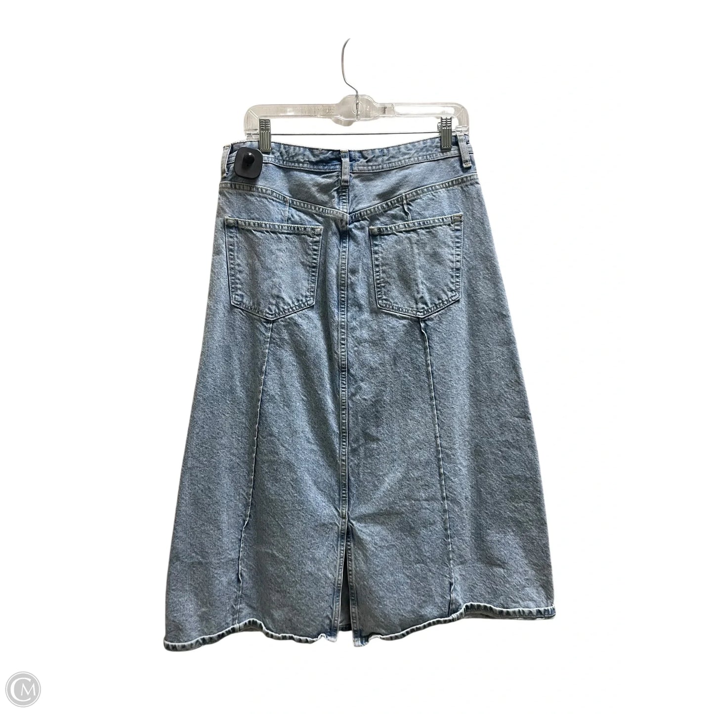 Skirt Midi By Pilcro In Blue Denim, Size: 12