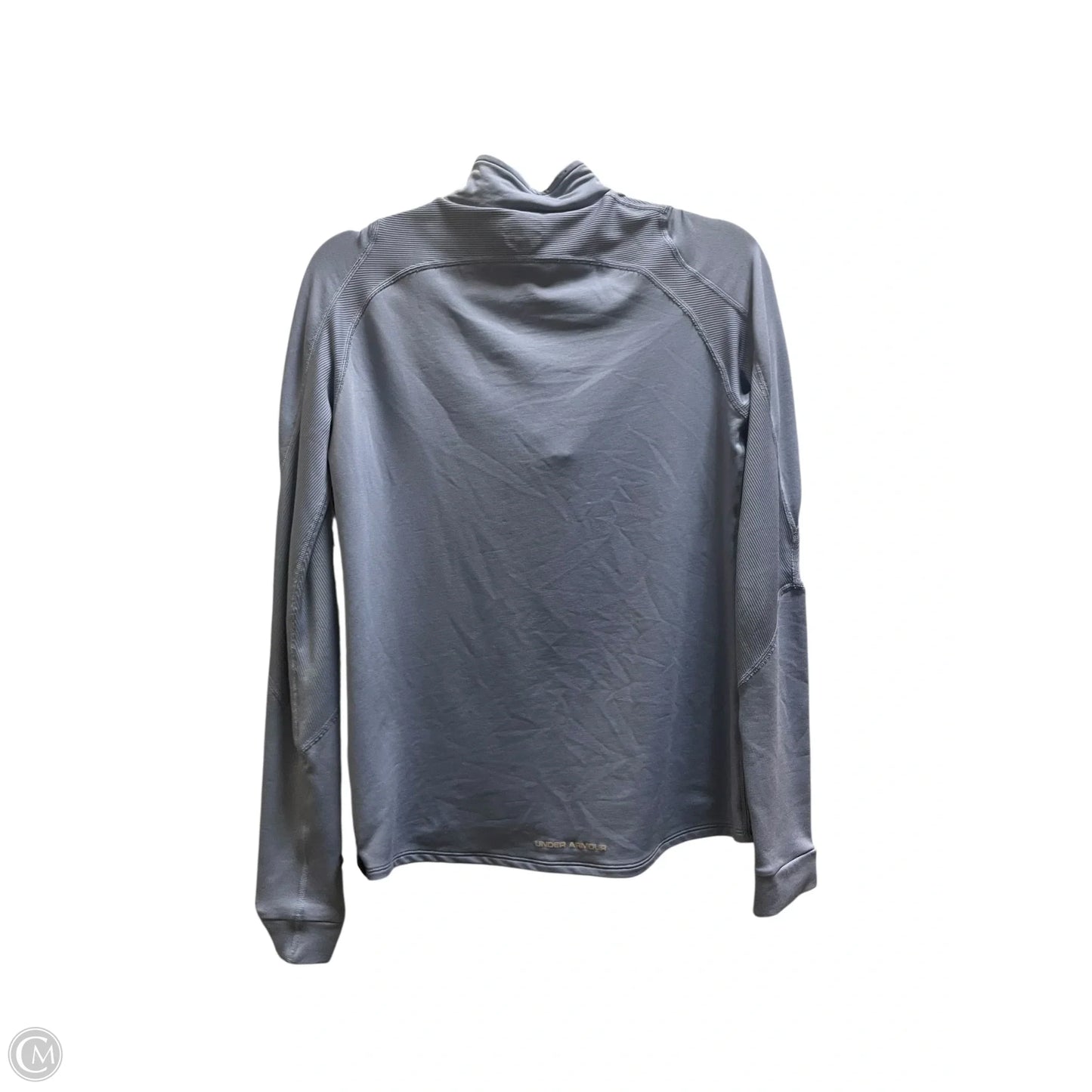 Athletic Sweatshirt Collar By Under Armour In Blue, Size: M