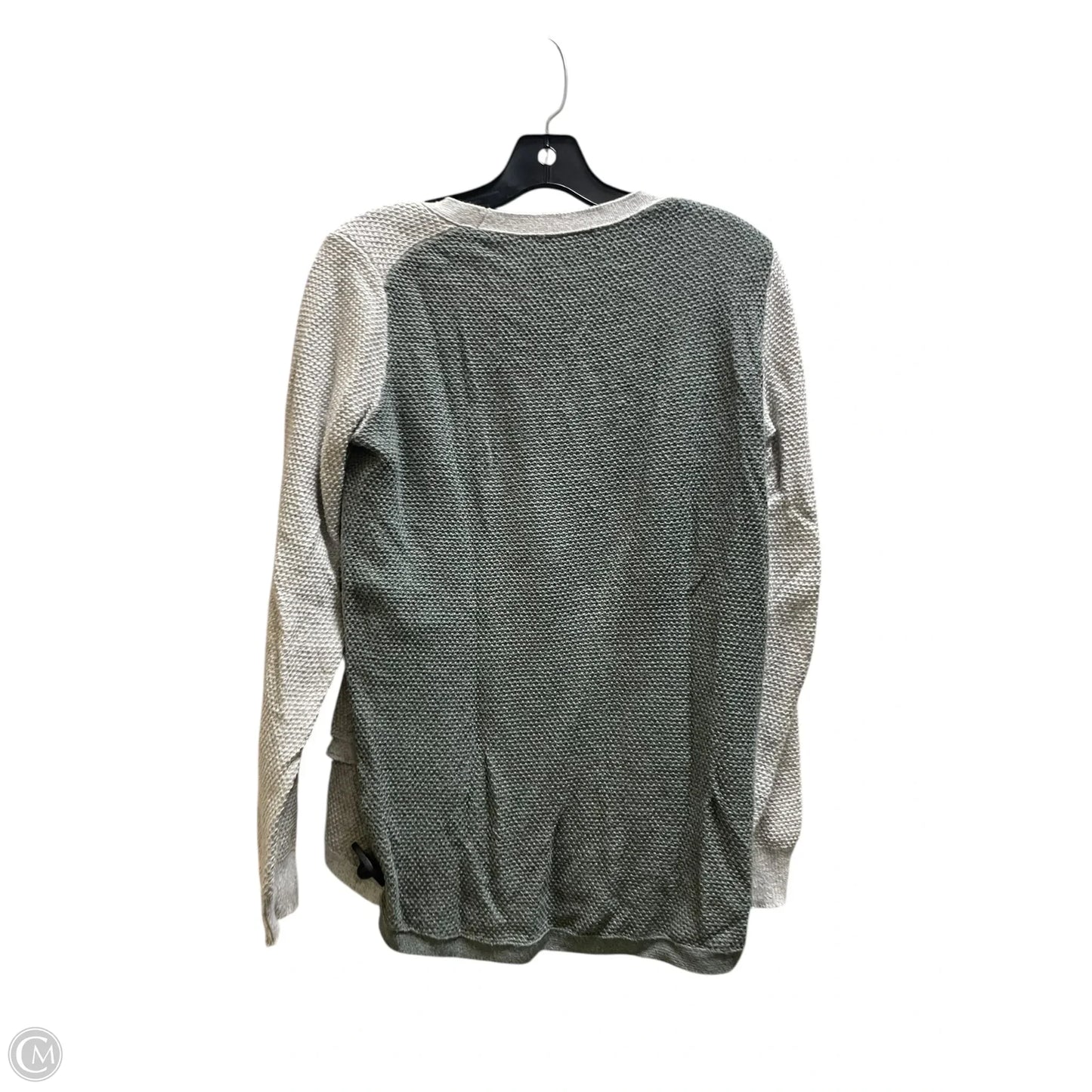 Top Long Sleeve By Madewell In Green, Size: S