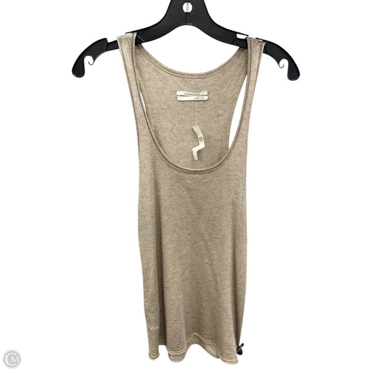 Top Sleeveless Basic By Anthropologie In Brown, Size: S