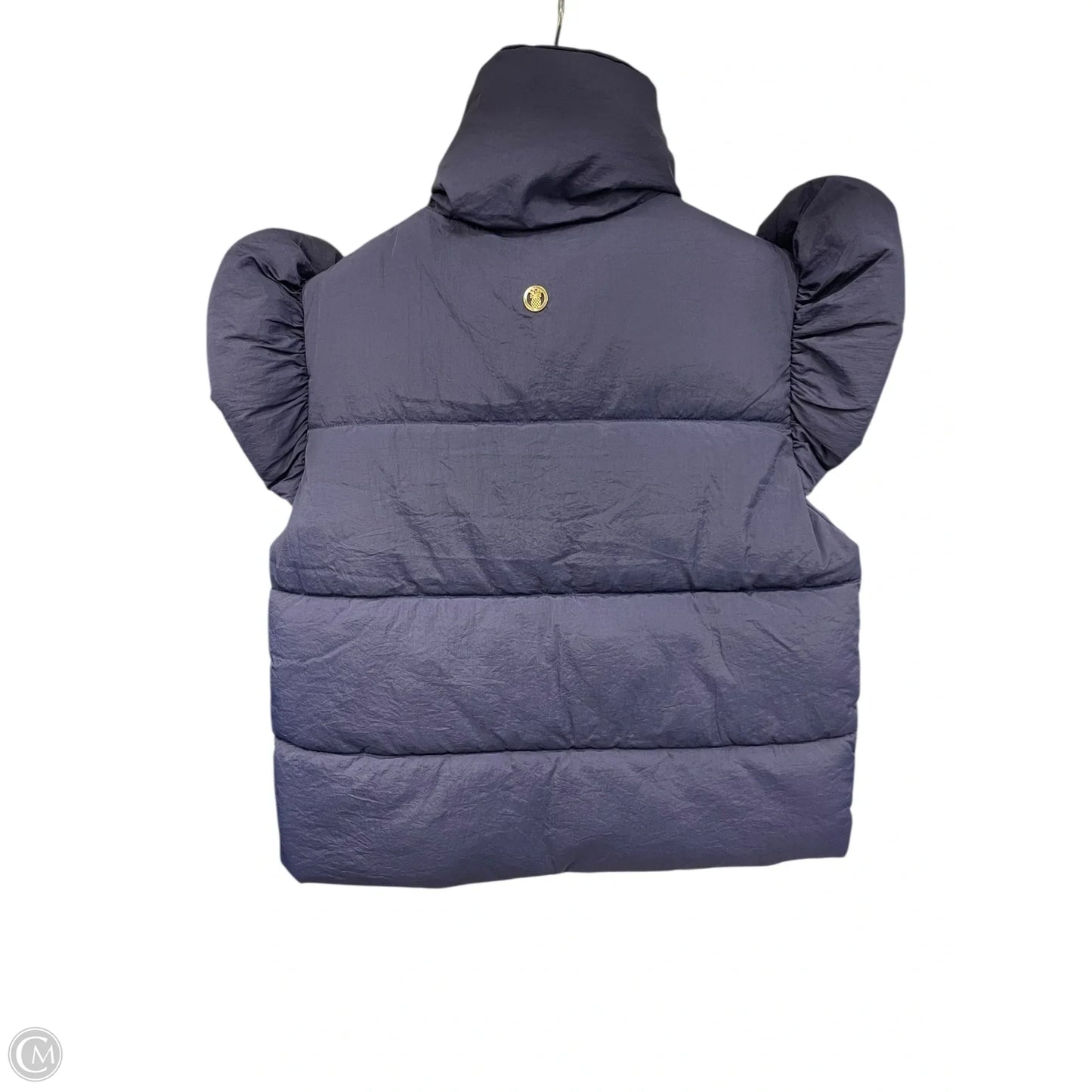 Vest Puffer & Quilted By Simply Southern In Blue, Size: Xs