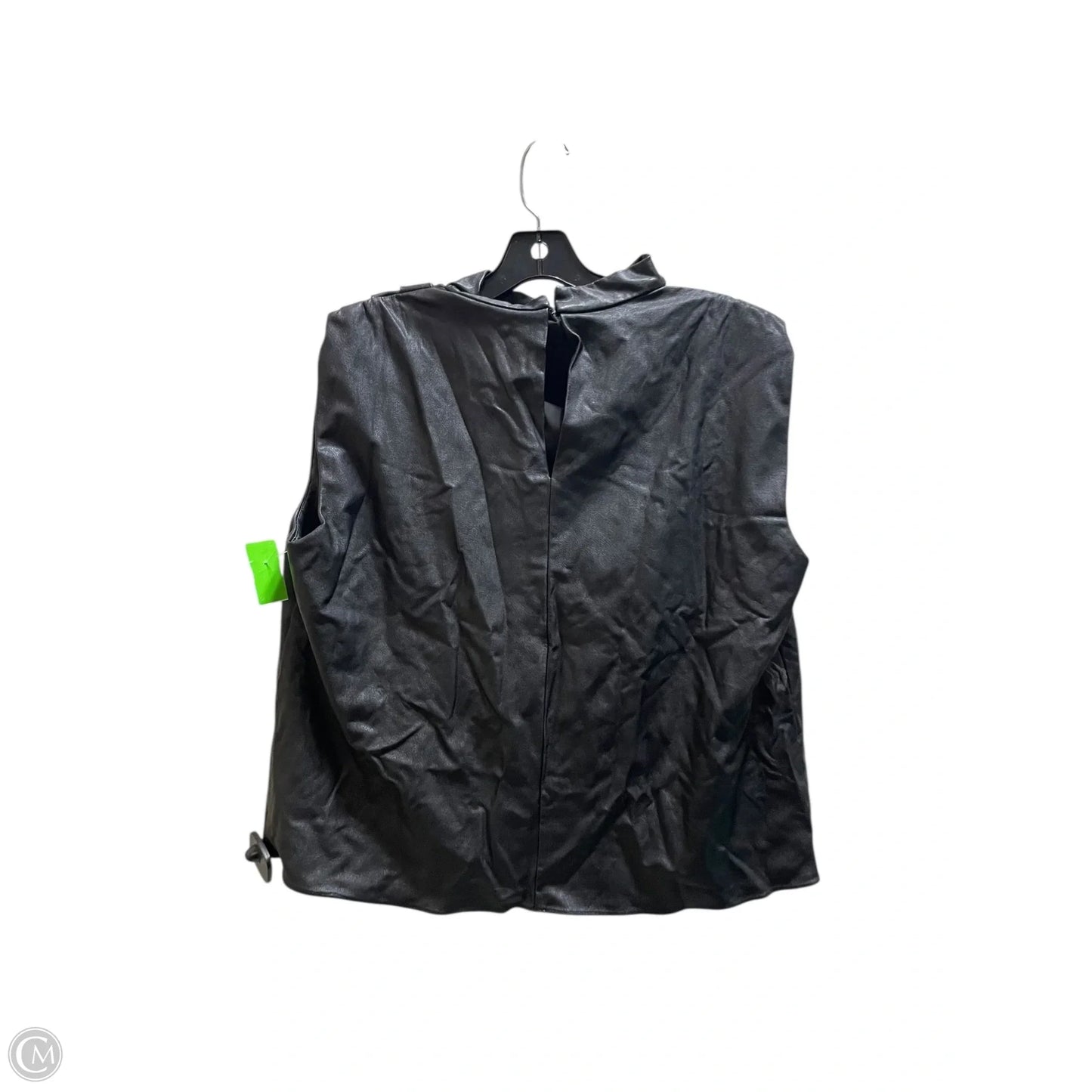 Top Sleeveless By Amanda Uprichard In Black, Size: Xl