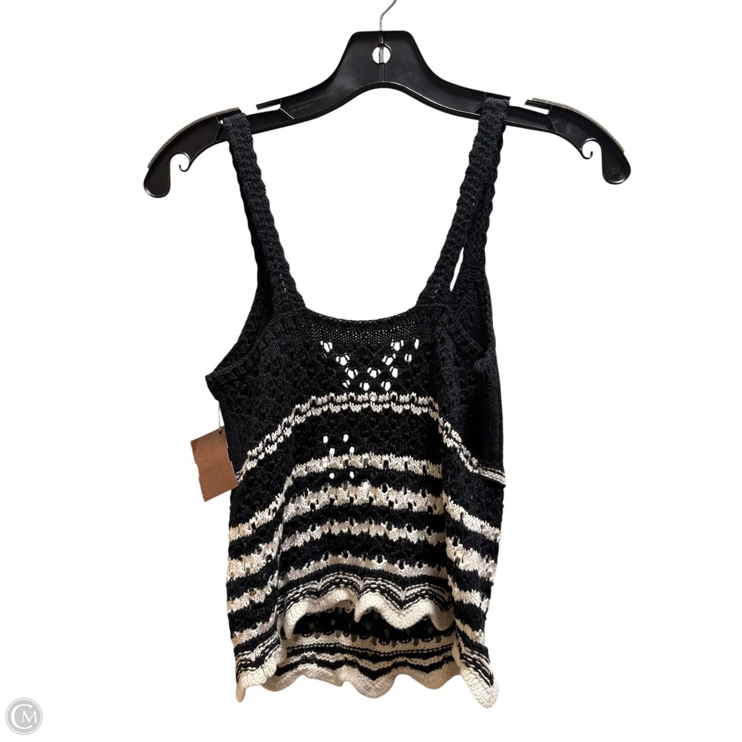Top Sleeveless By American Eagle In Black, Size: S