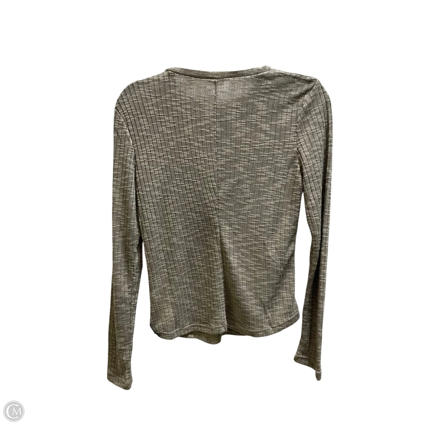 Top Long Sleeve By Free People In Green, Size: M