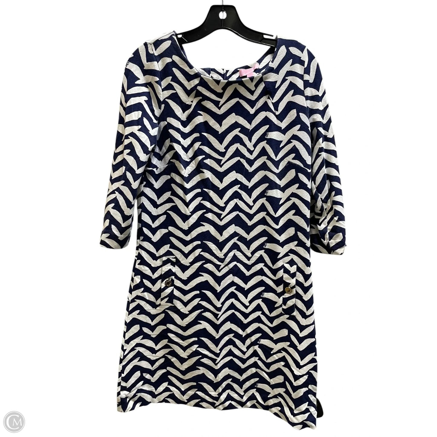 Dress Designer By Lilly Pulitzer In Blue, Size: M