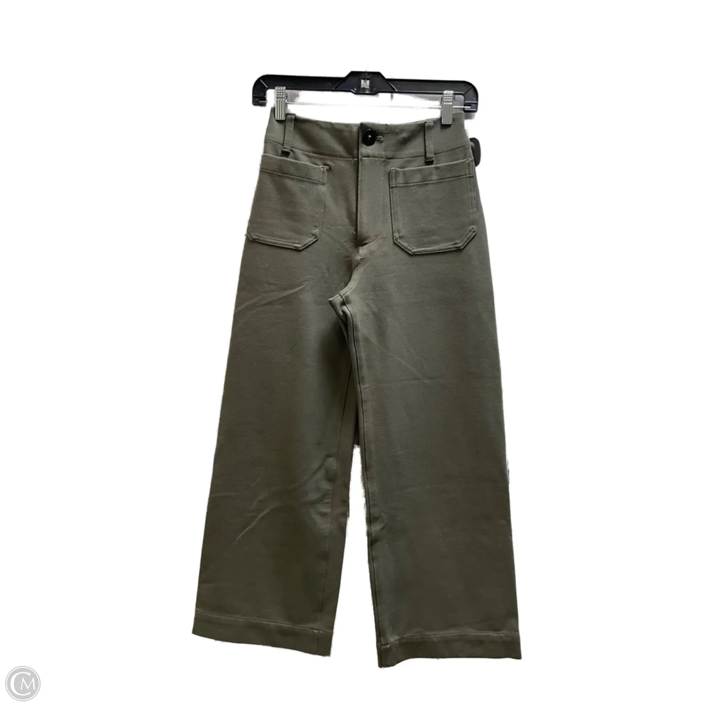 Pants Cropped By Maeve In Green, Size: 0