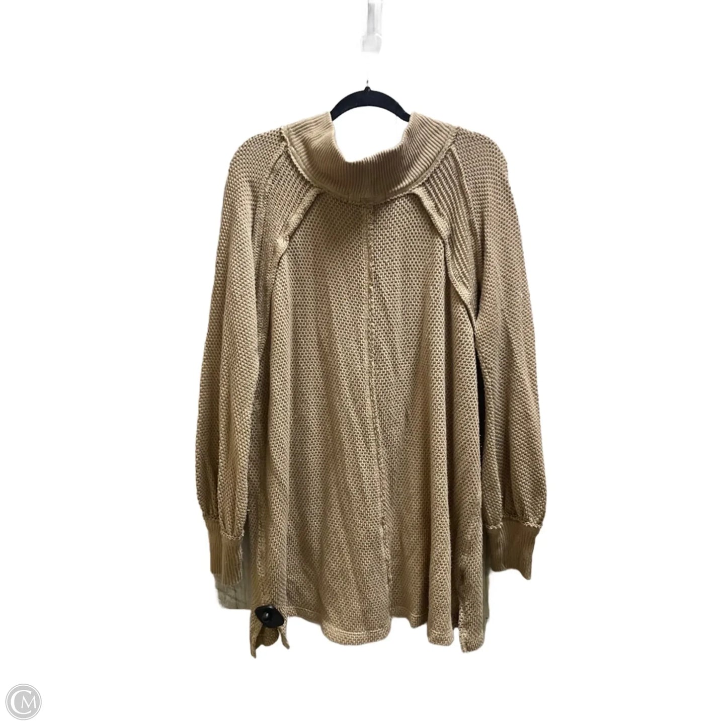 Top Long Sleeve By We The Free In Tan, Size: L