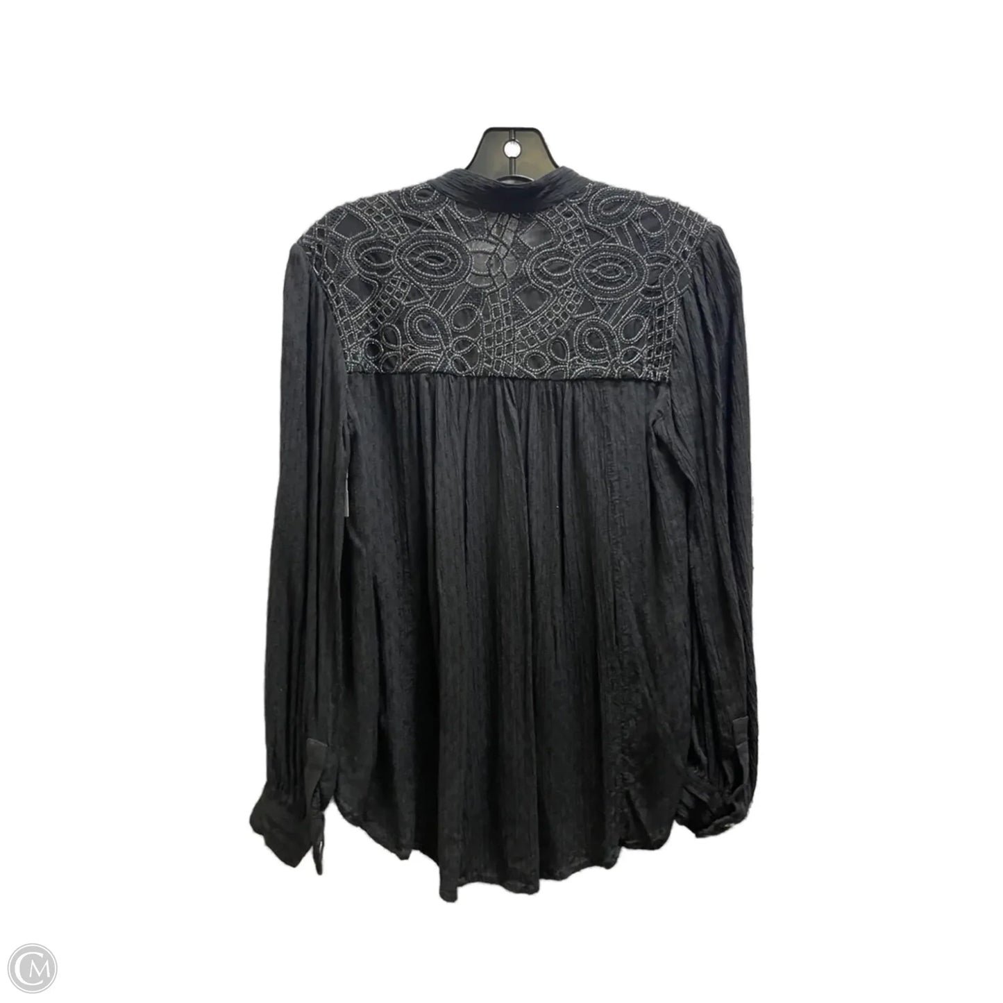 Top Long Sleeve By Free People In Black, Size: Xs