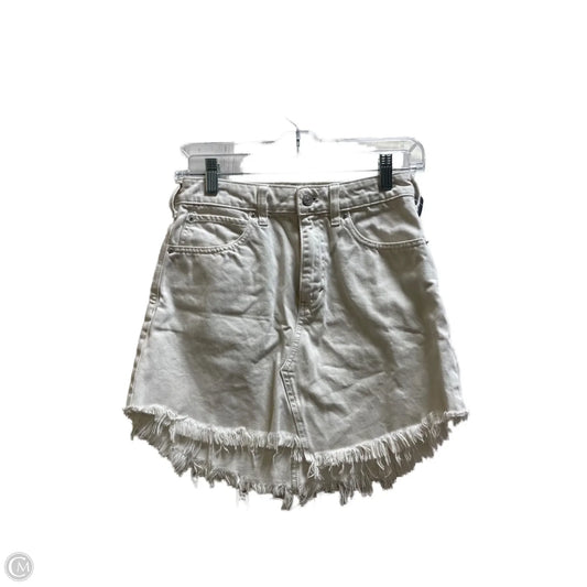 Skirt Mini & Short By We The Free In Cream, Size: 0