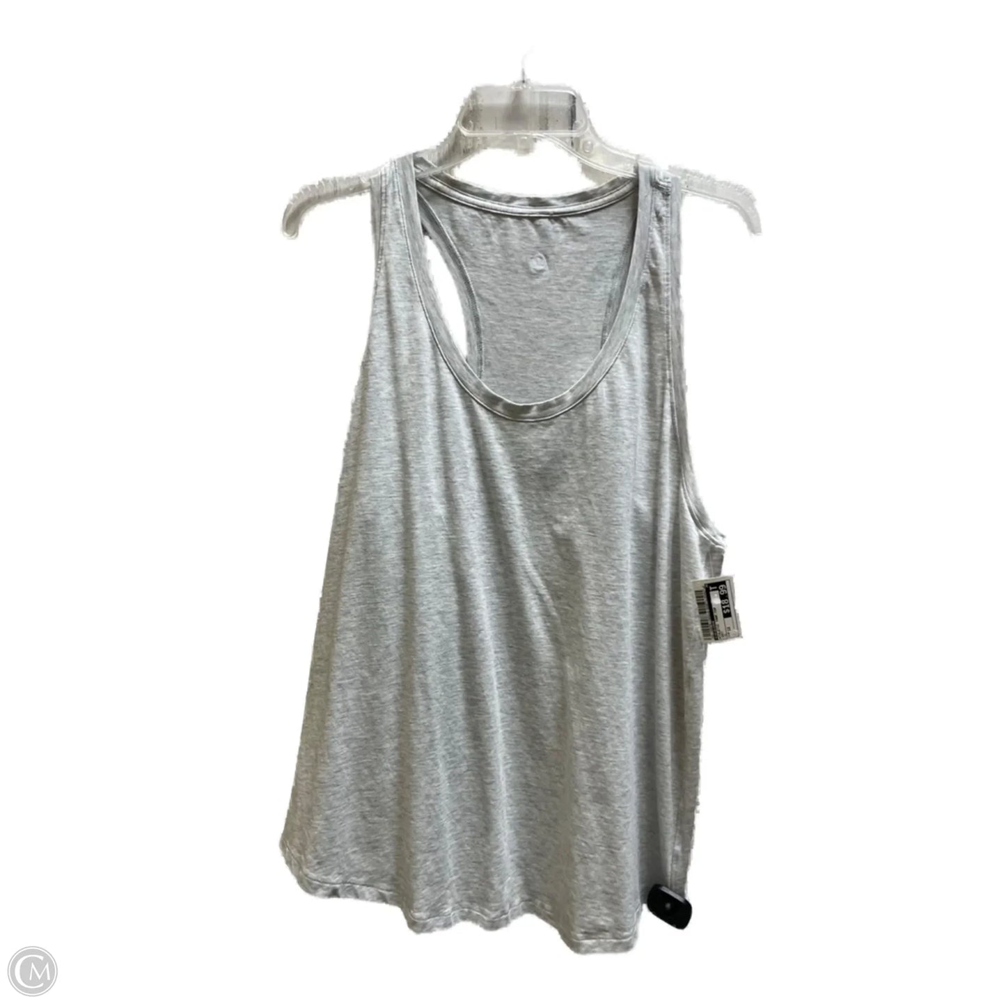 Athletic Tank Top By Lululemon In Grey, Size: 12