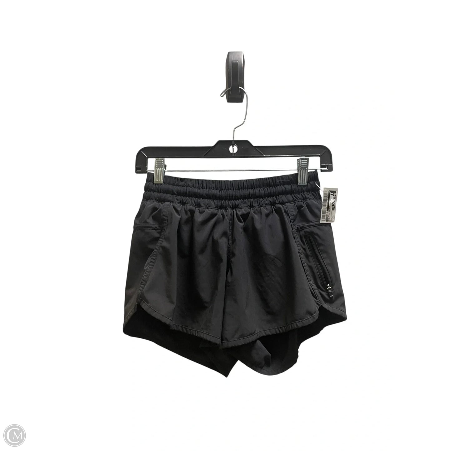 Athletic Shorts By Lululemon In Black, Size: 6