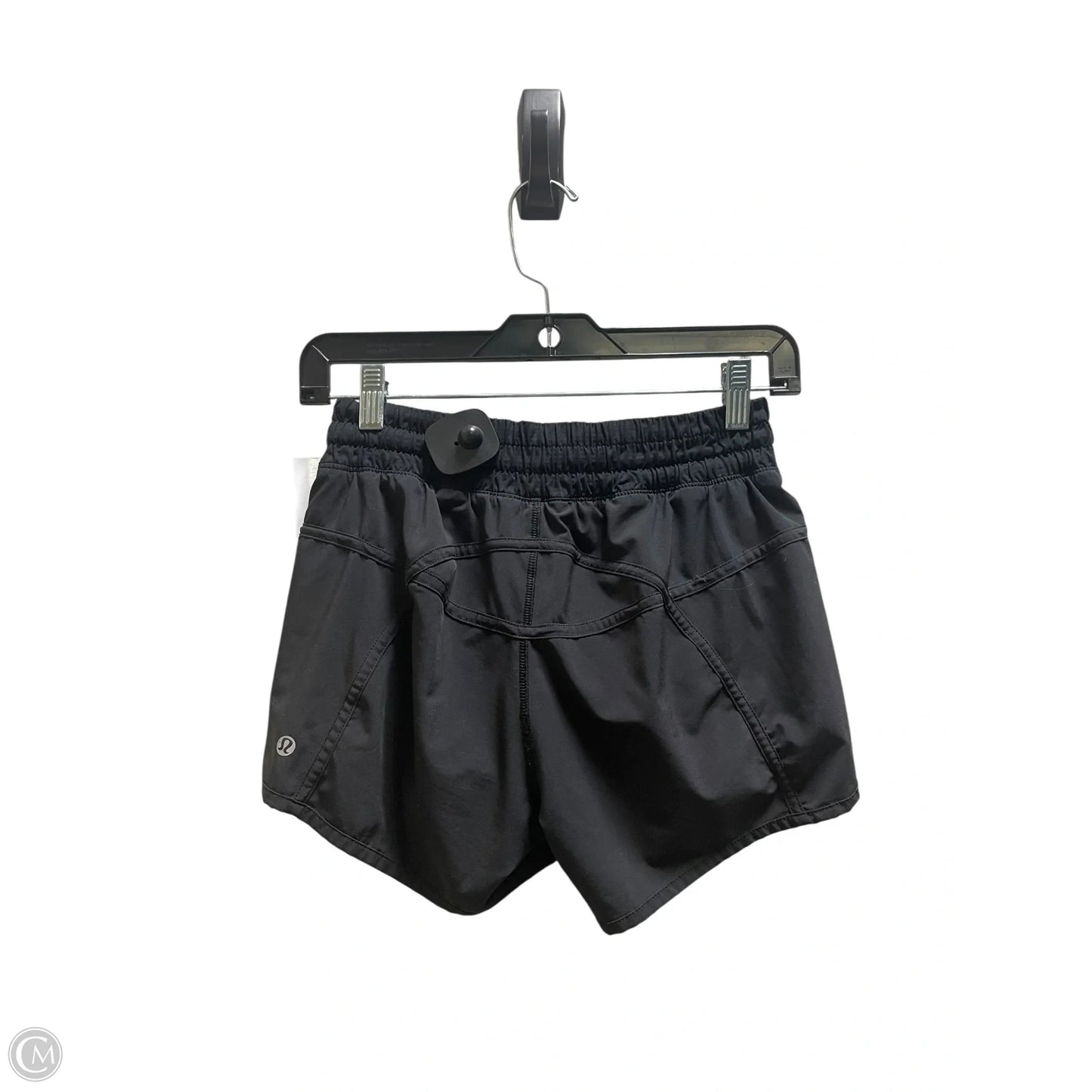 Athletic Shorts By Lululemon In Black, Size: 6