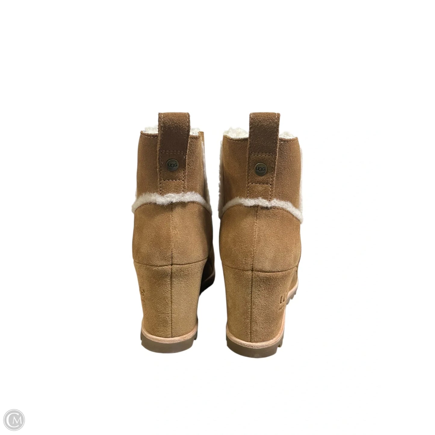 Boots Designer By Ugg In Brown, Size: 8