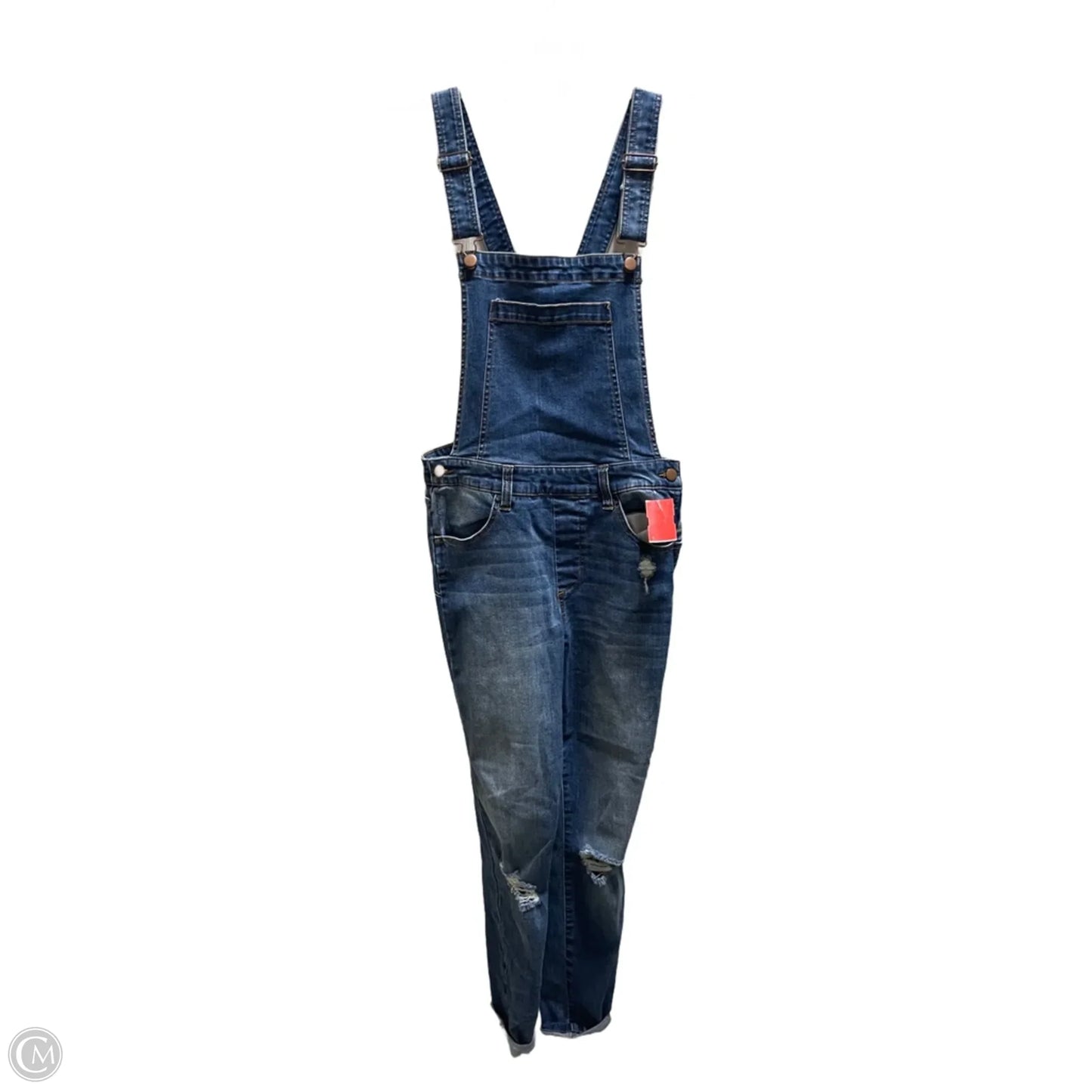 Overalls By Altard State In Blue Denim, Size: M