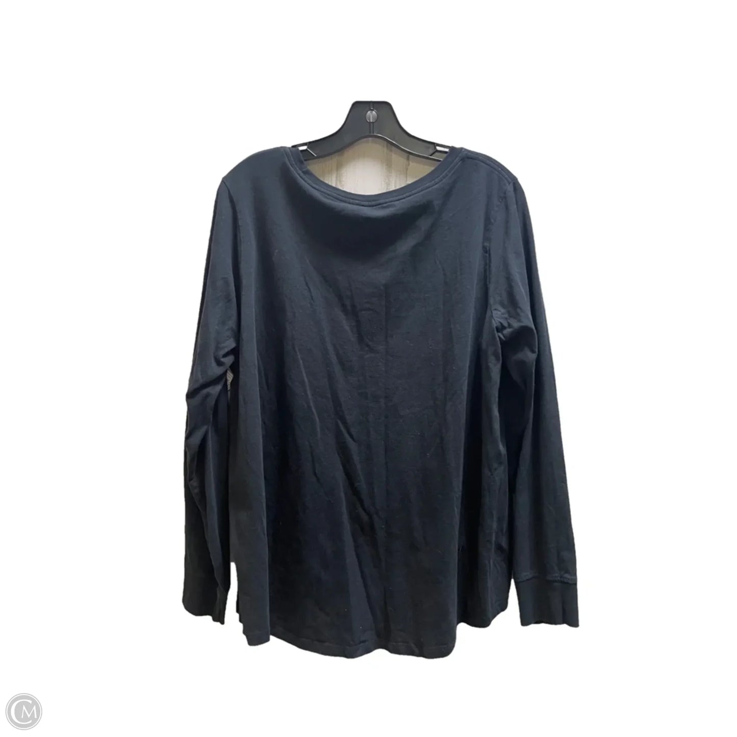 Top Long Sleeve By Nike Apparel In Black, Size: 2x