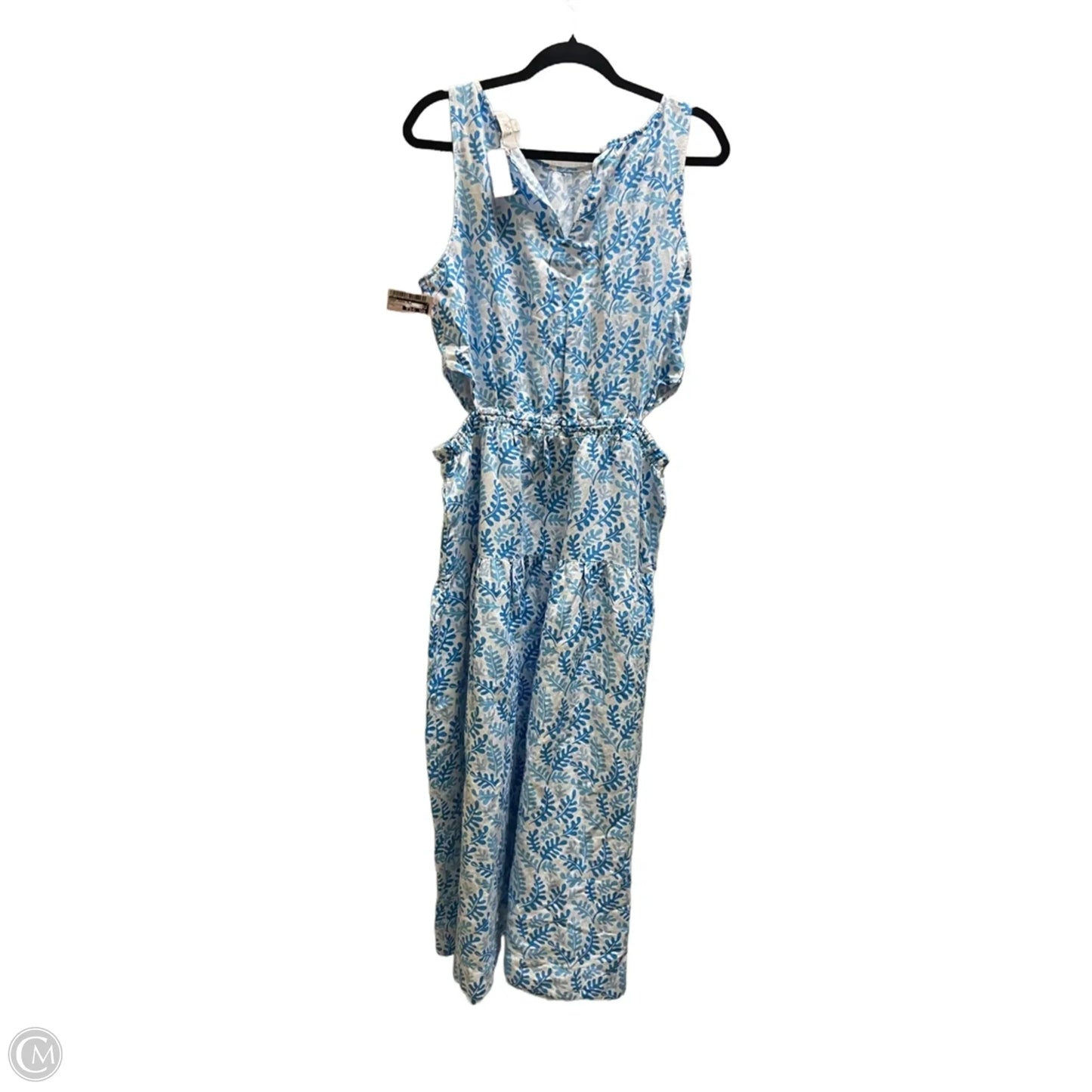 Dress Casual Maxi By Loft In Blue, Size: L