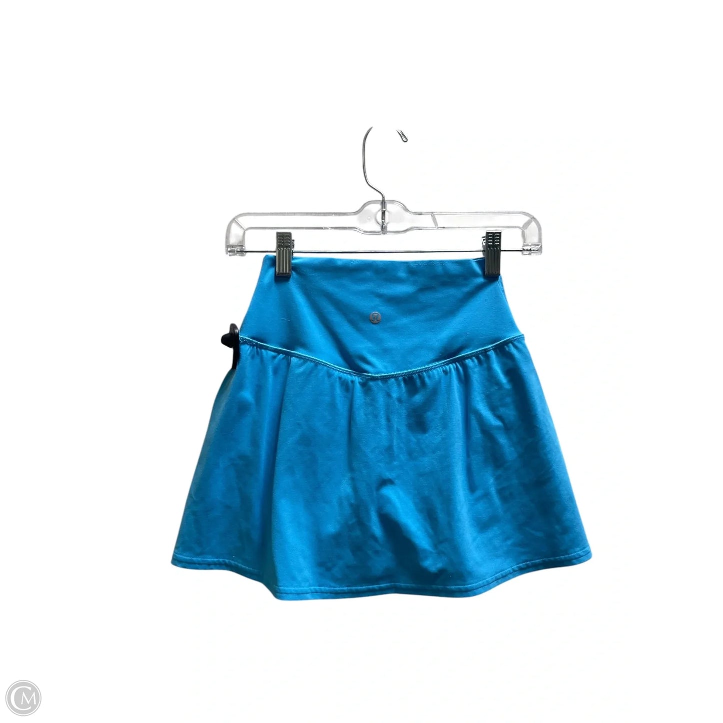 Athletic Skirt By Lululemon In Blue, Size: 4