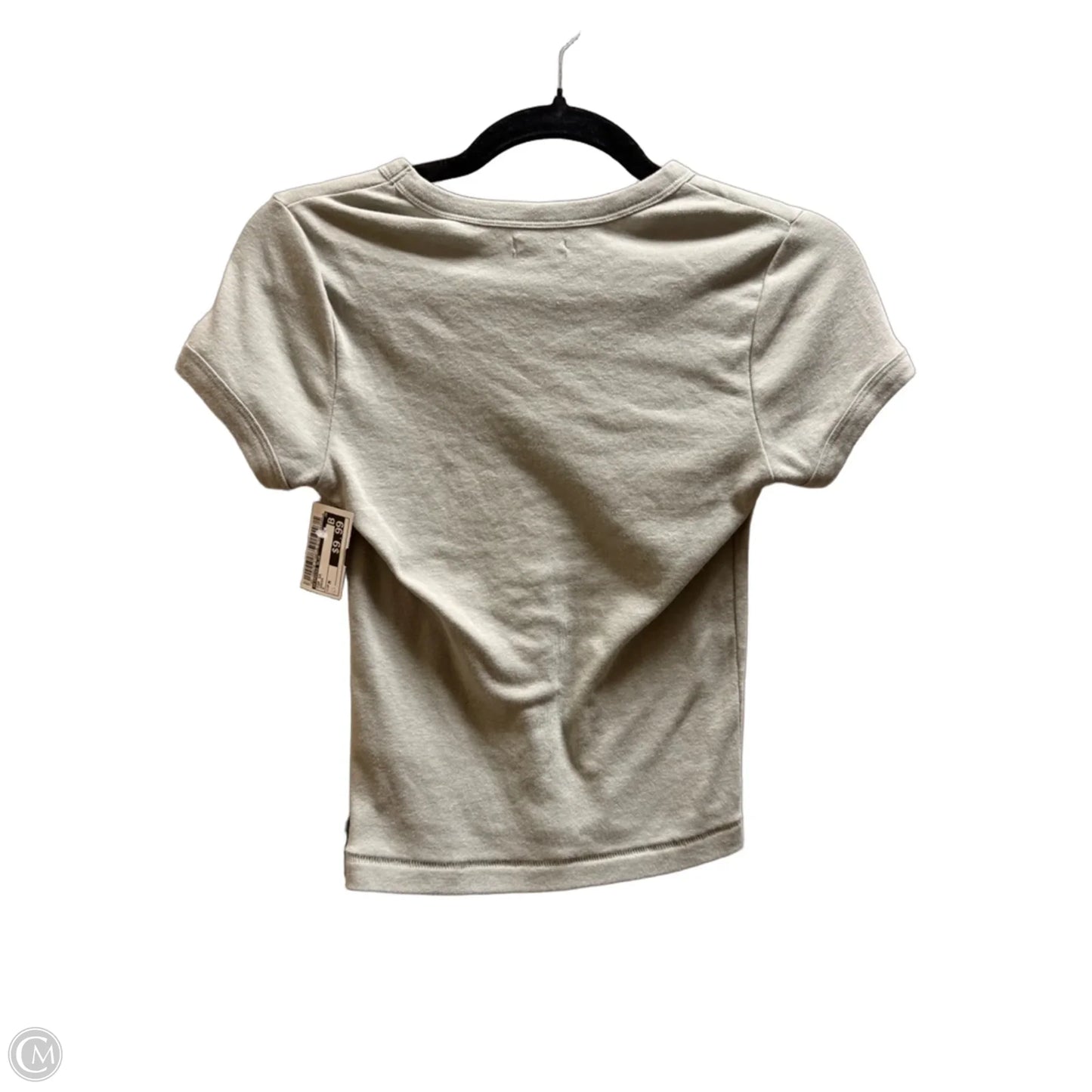 Top Short Sleeve By Kimichi Blue In Green, Size: M
