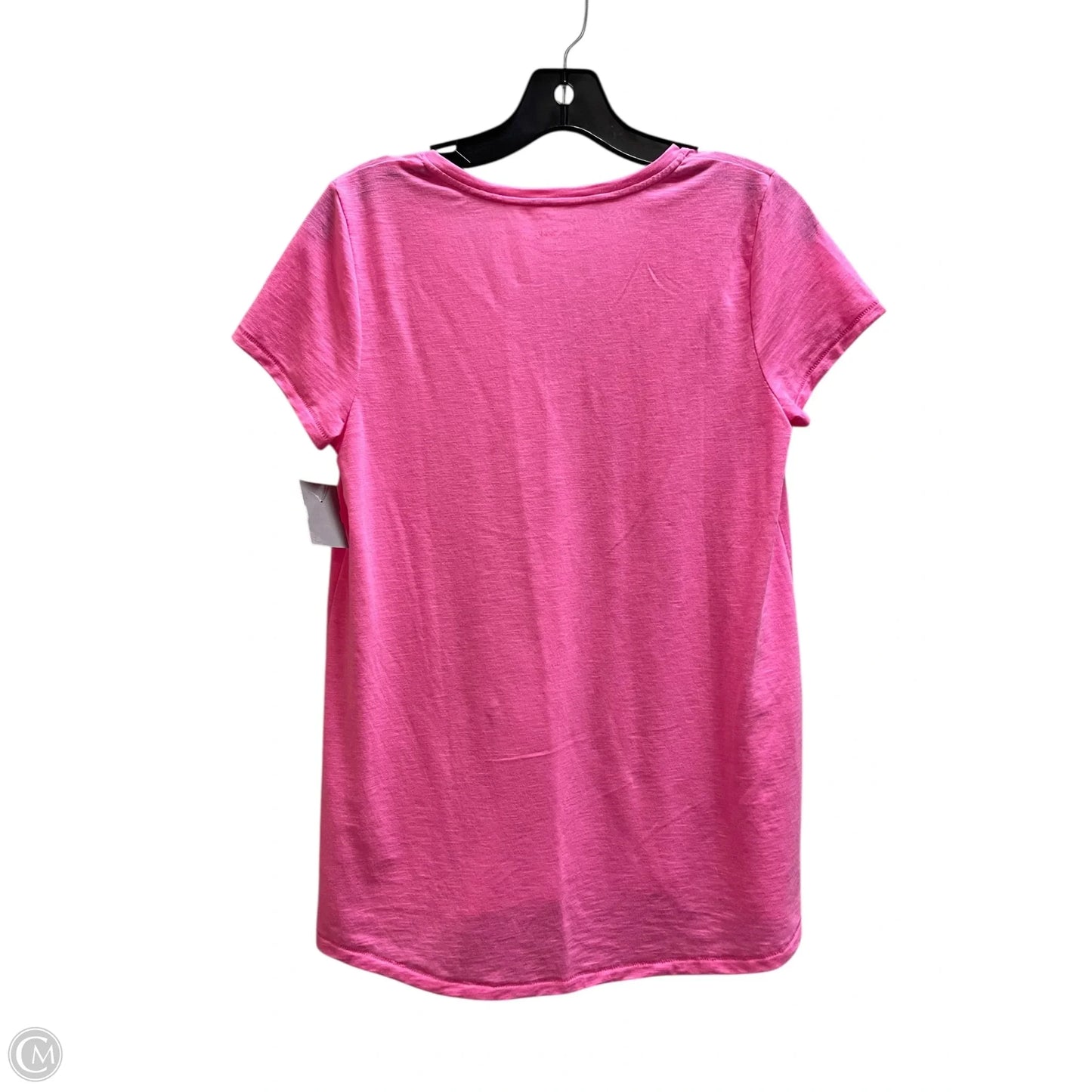 Top Short Sleeve Designer By Lilly Pulitzer In Pink, Size: S
