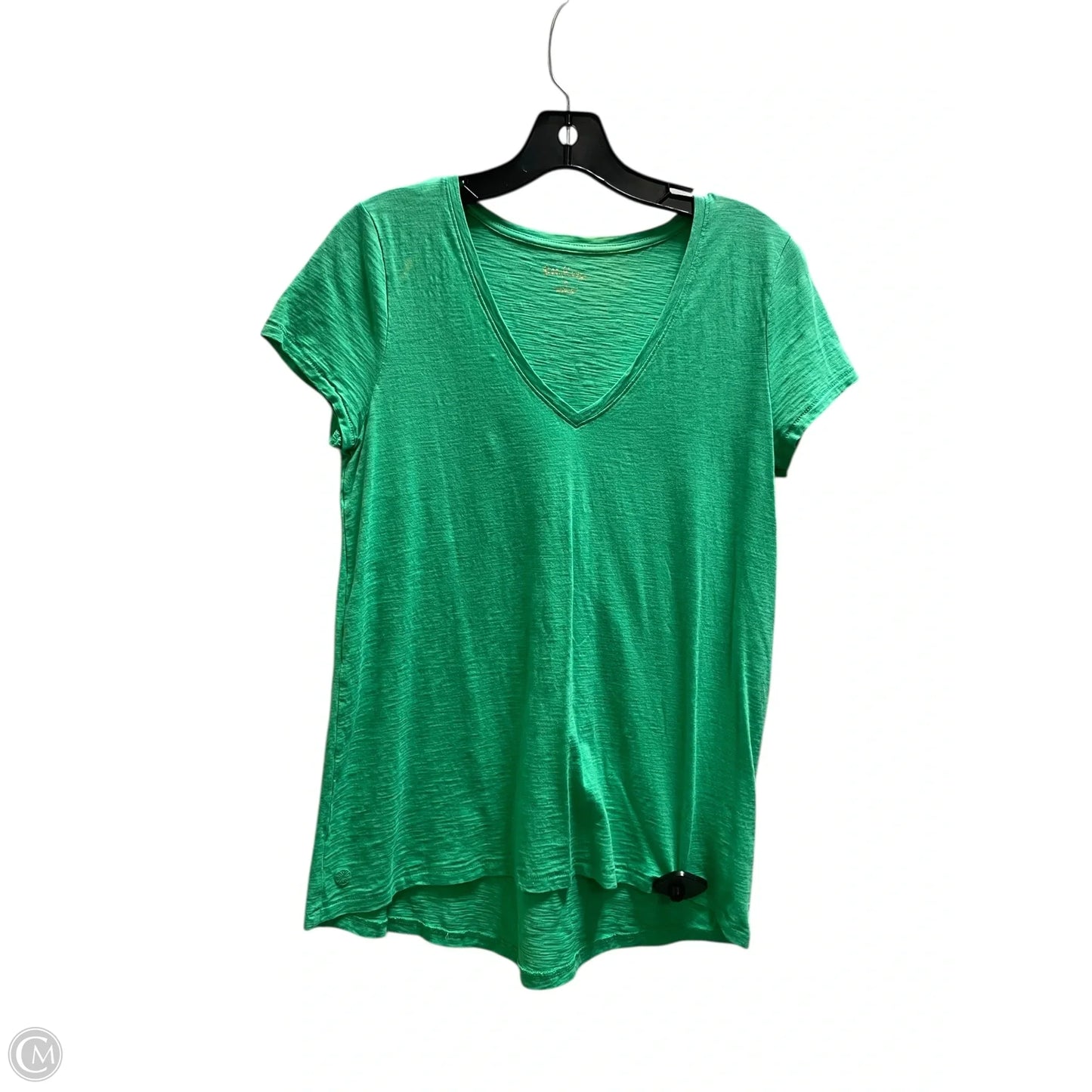 Top Short Sleeve Designer By Lilly Pulitzer In Green, Size: S