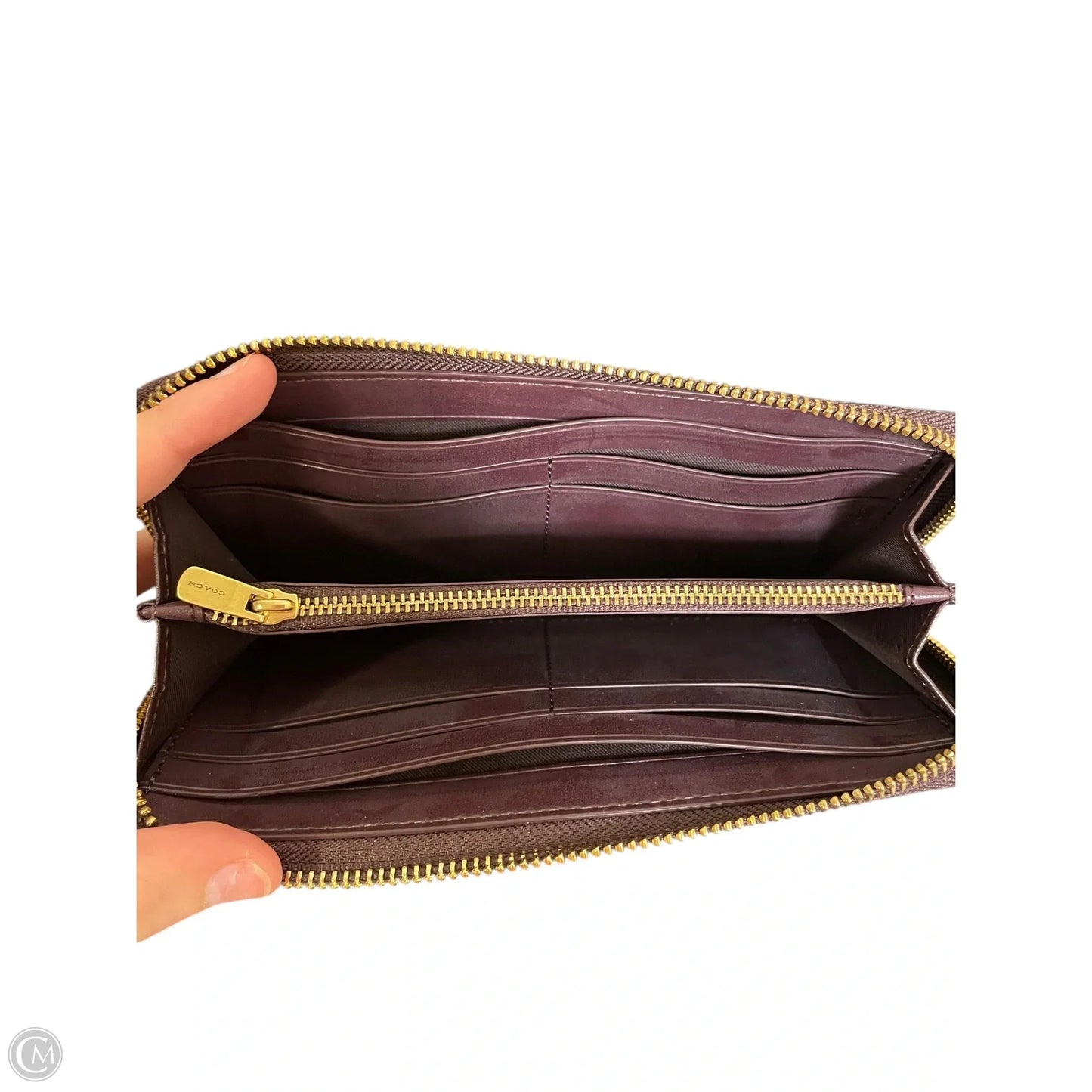Wallet Designer By Coach, Size: Large