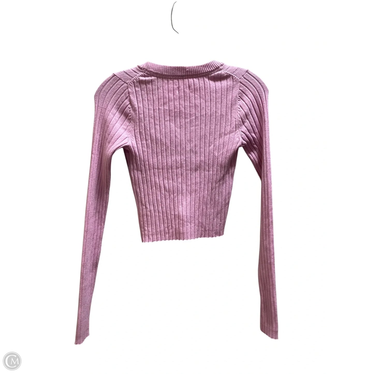 Top Long Sleeve By Aerie In Pink, Size: Xs