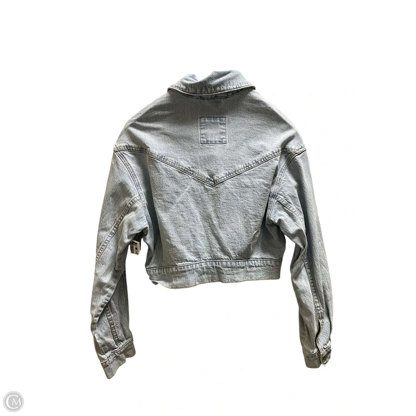 Jacket Denim By Abercrombie And Fitch In Blue Denim, Size: Xs