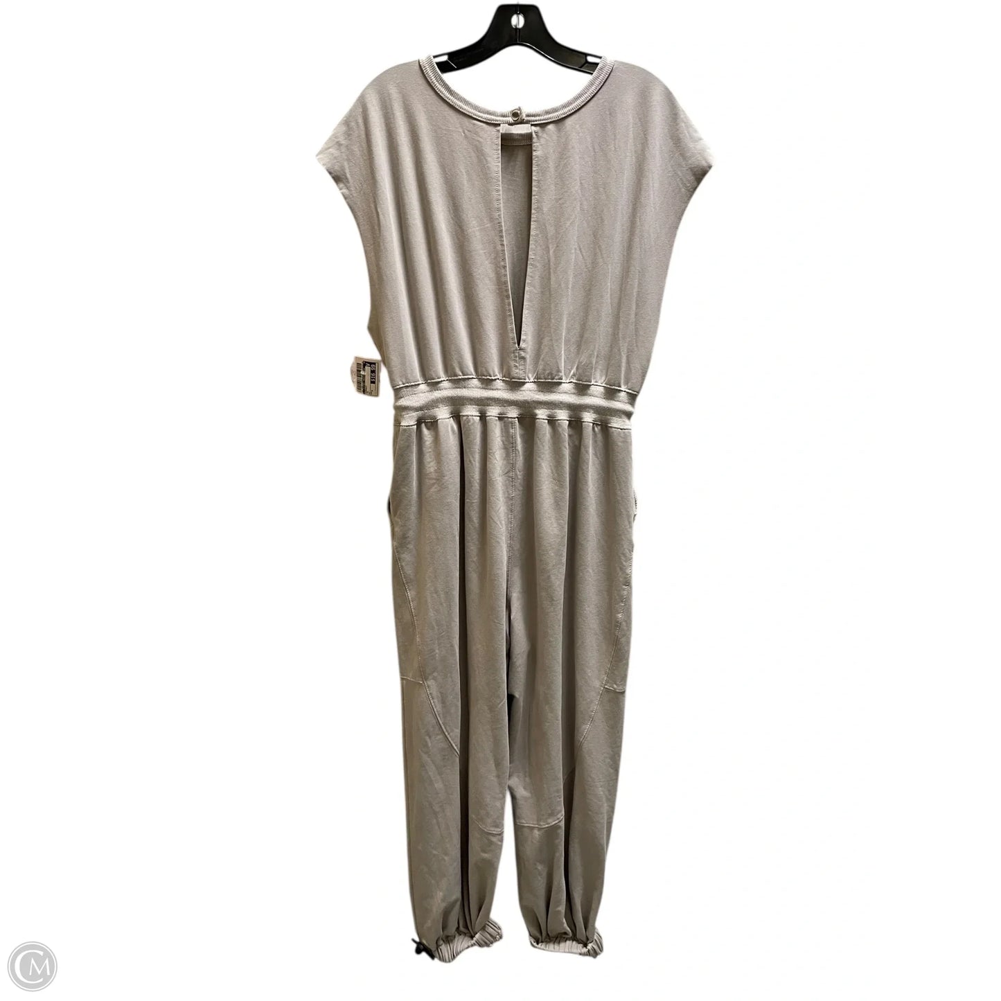Jumpsuit By Clothes Mentor In Tan, Size: M