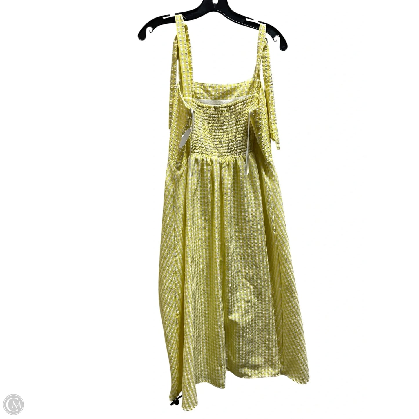 Dress Casual Maxi By Draper James In Yellow, Size: L
