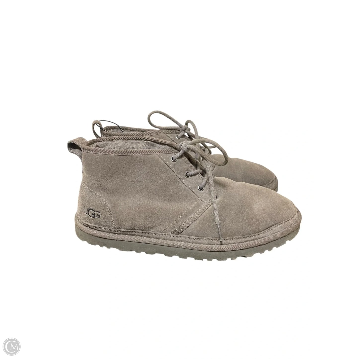 Boots Designer By Ugg In Grey, Size: 12