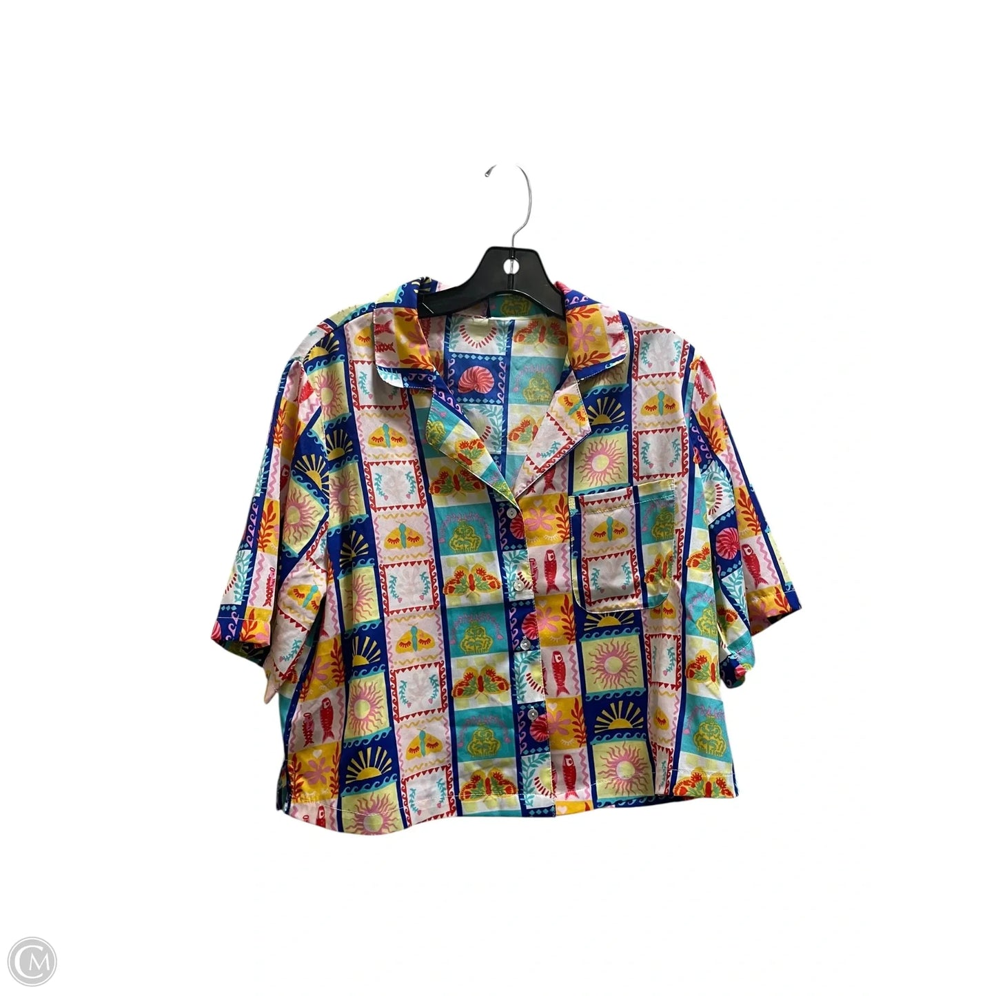 Pajamas 2pc By Cynthia Rowley In Multi-colored, Size: M