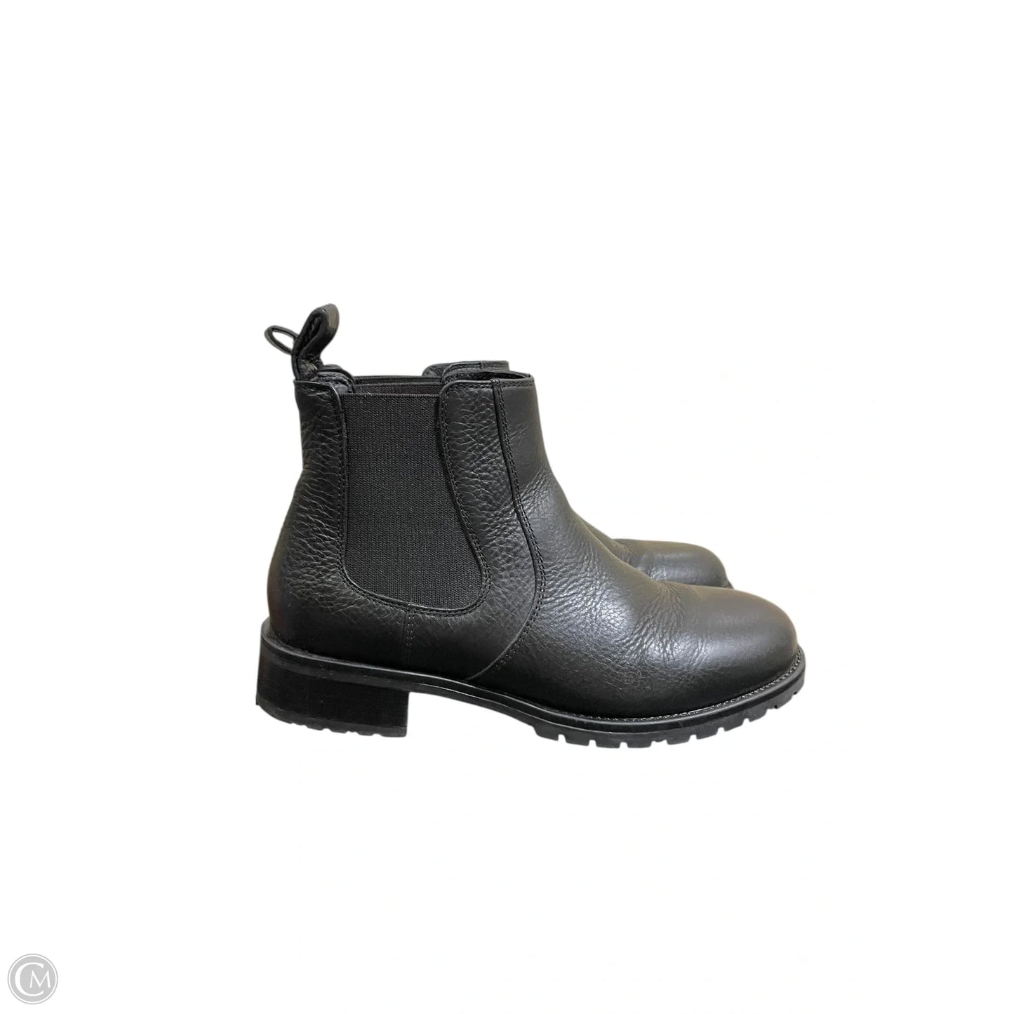 Boots Ankle Heels By Aldo In Black, Size: 8