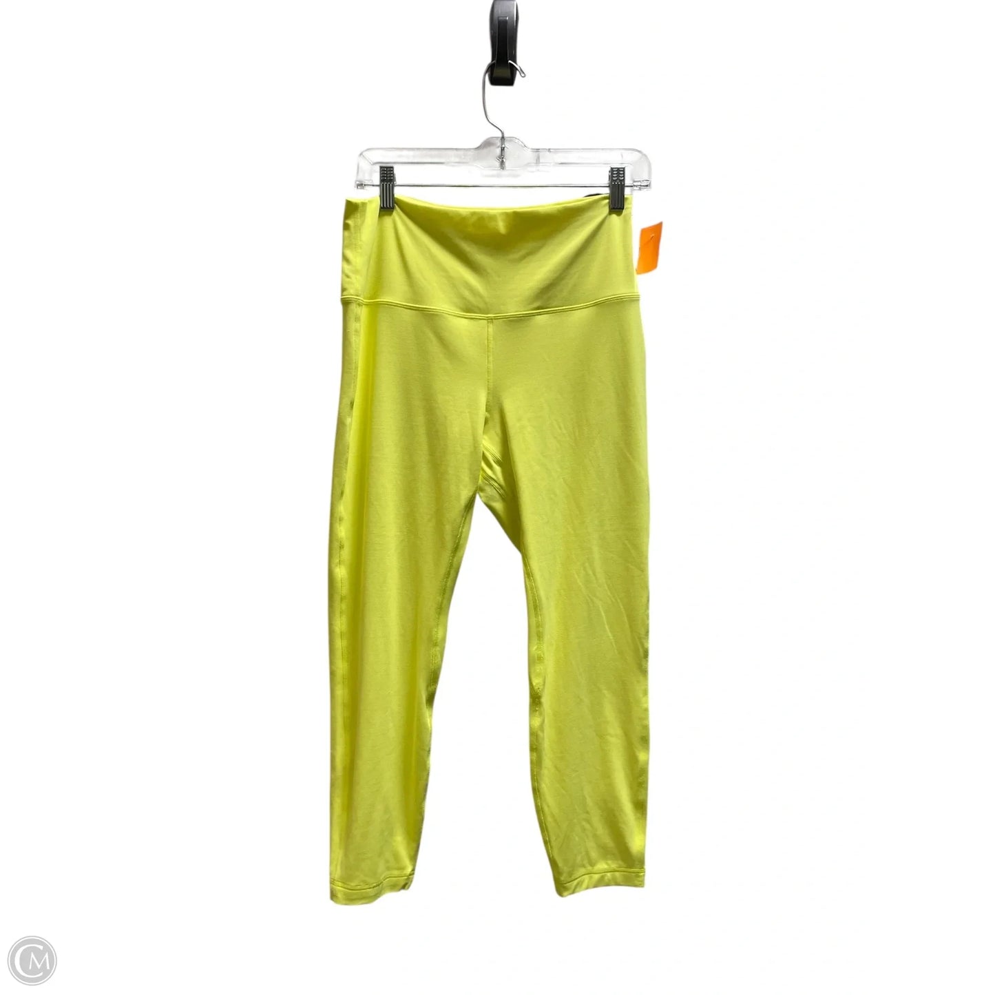 Athletic Shorts By Lululemon In Yellow, Size: 12