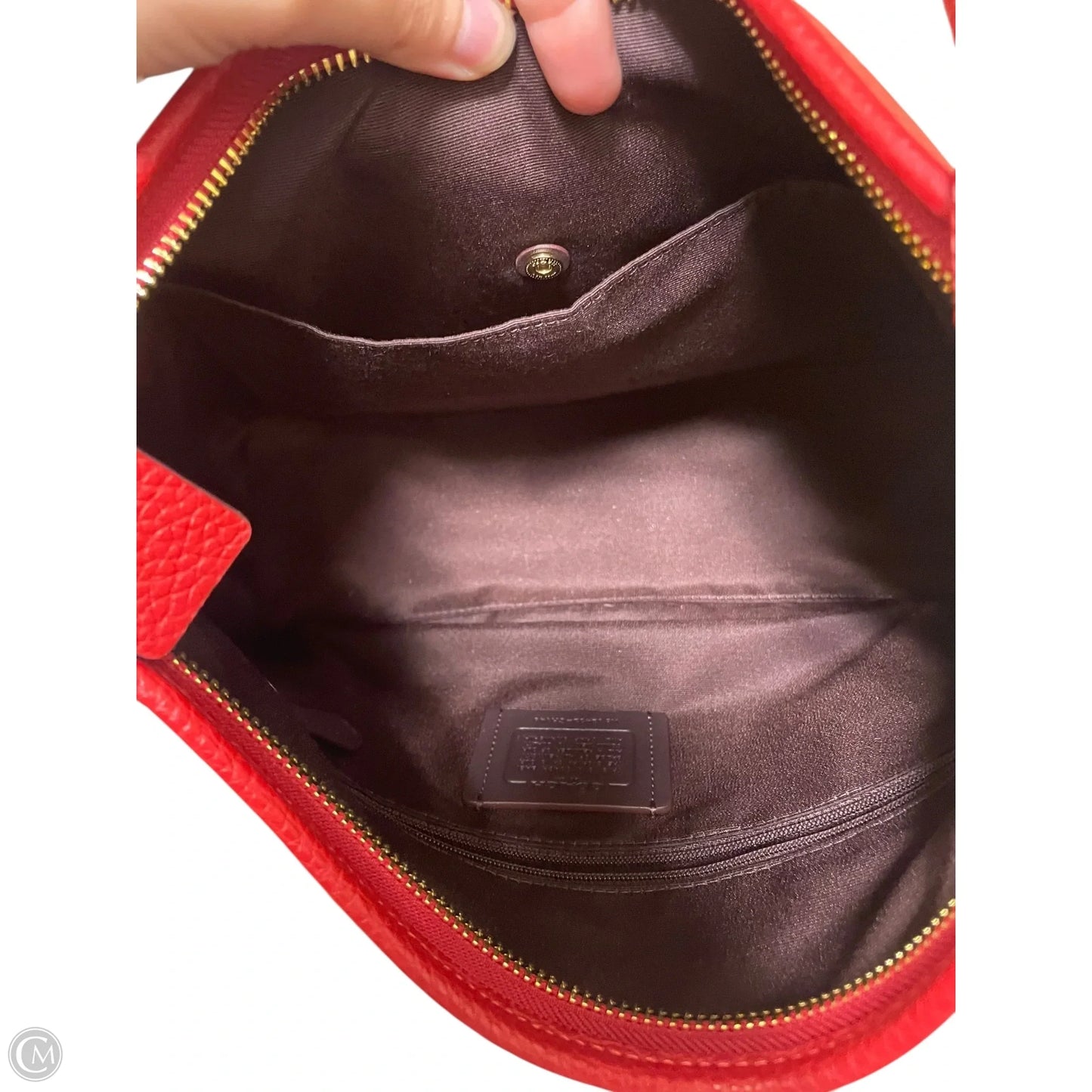Handbag Designer By Coach, Size: Medium