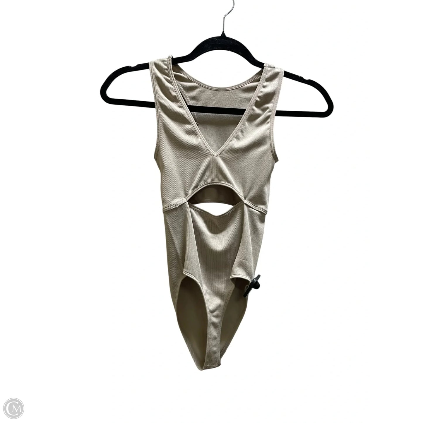 Bodysuit By Colsie In Tan, Size: Xs